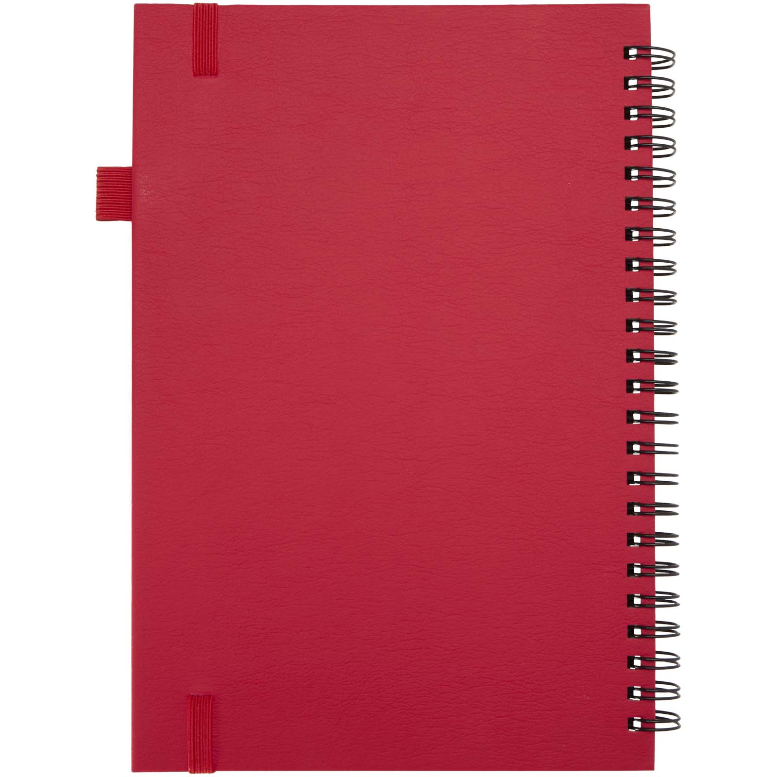 Liss A5 recycled plastic hard cover spiral notebook