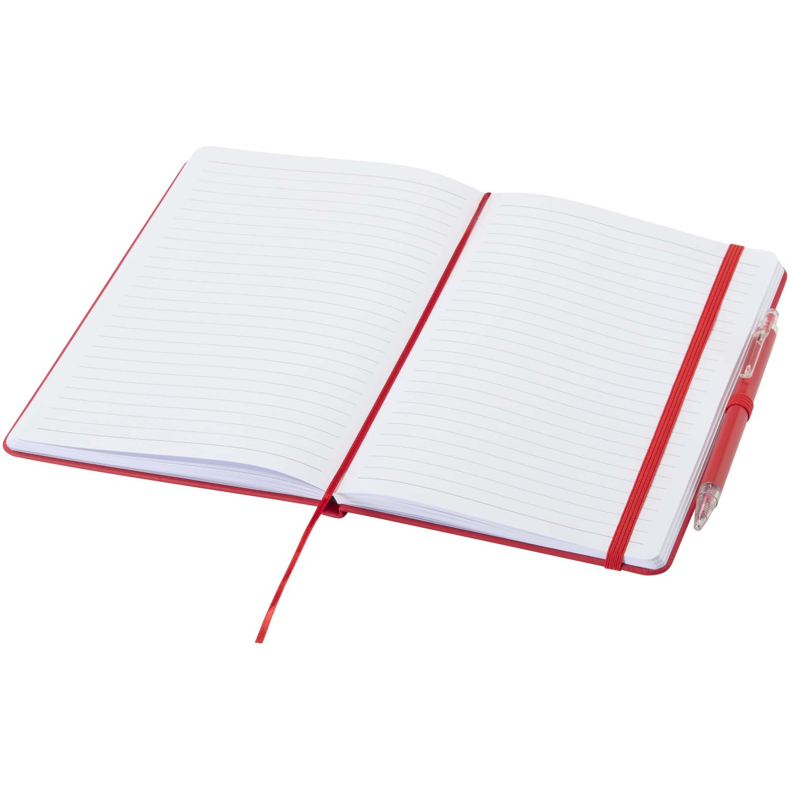 Set de cuaderno reciclado y bolígrafo Spectrum A5