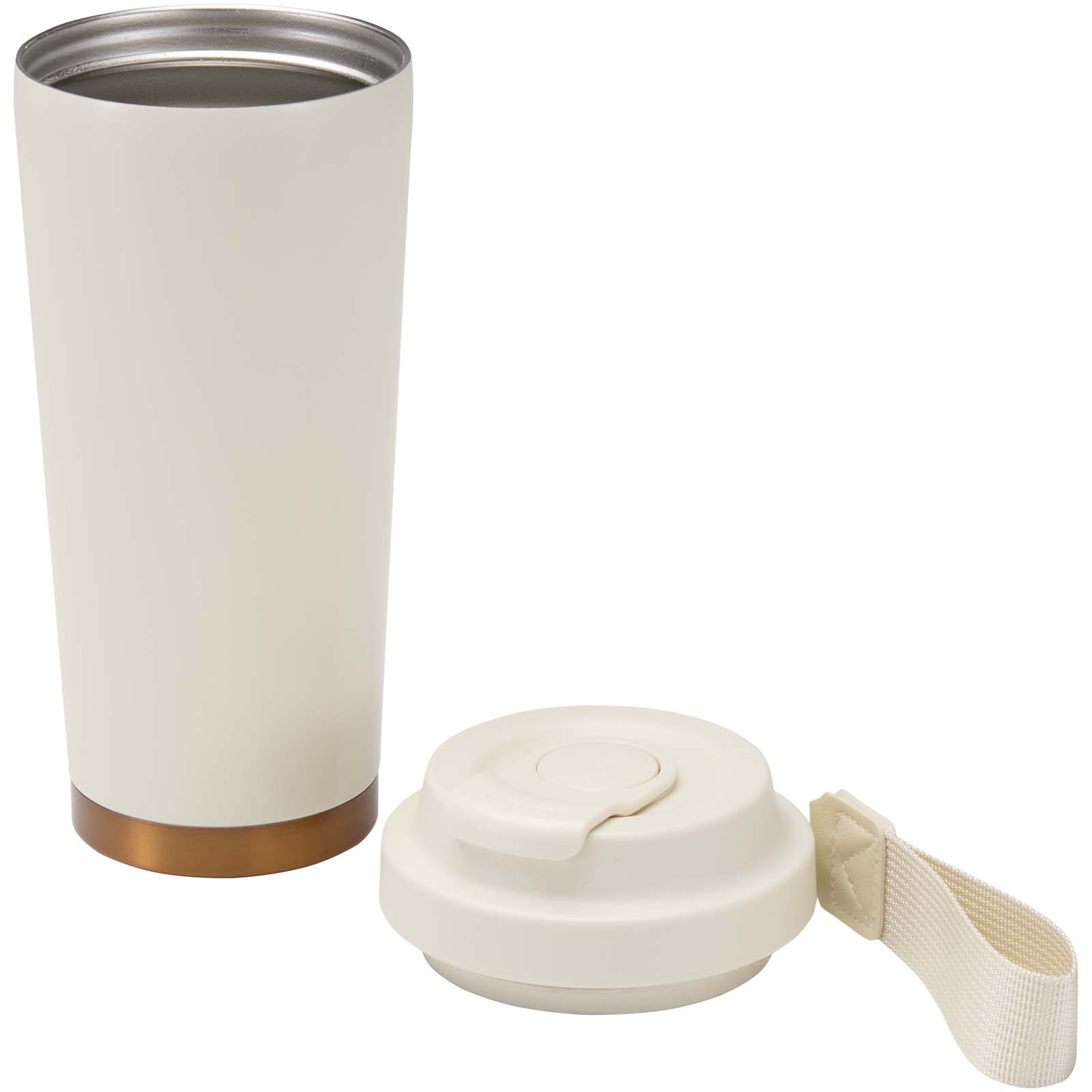 Hampton 480 ml RCS recycled stainless steel double wall vacuum insulated tumbler