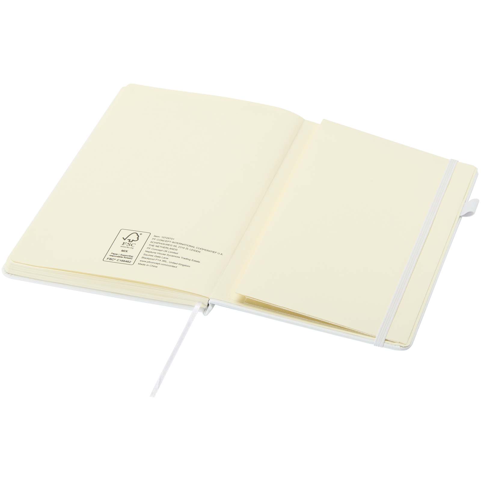 Liss A5 recycled plastic hard cover notebook