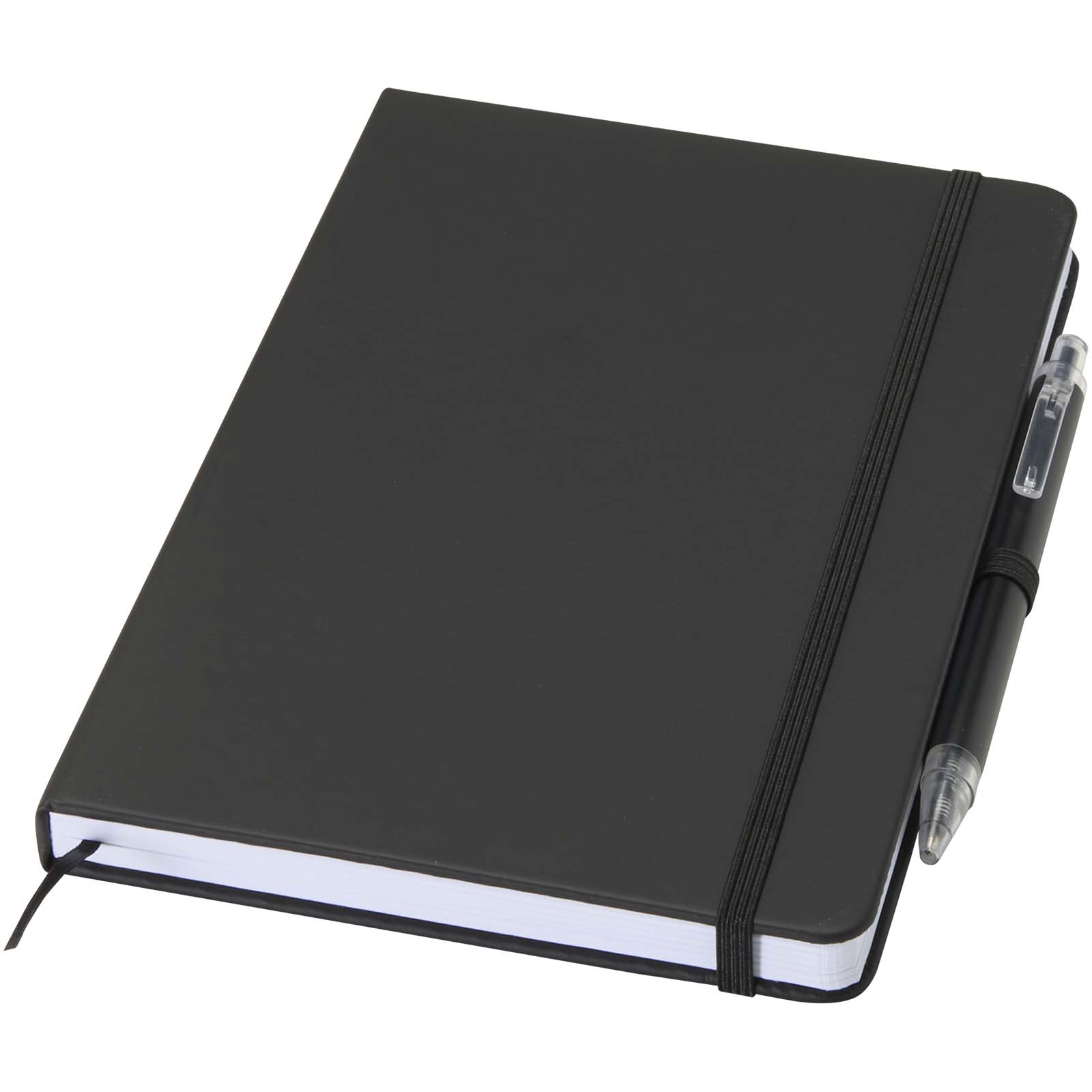 Set de cuaderno reciclado y bolígrafo Spectrum A5