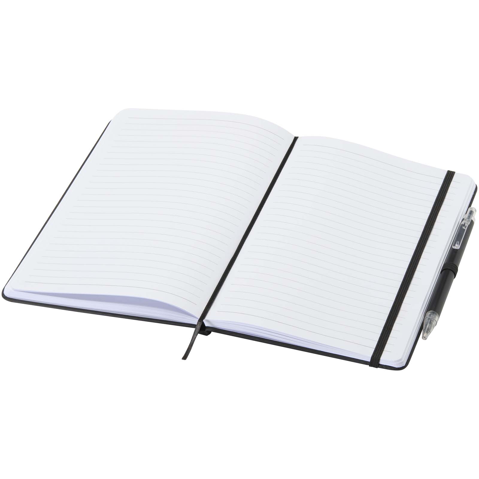 Set de cuaderno reciclado y bolígrafo Spectrum A5