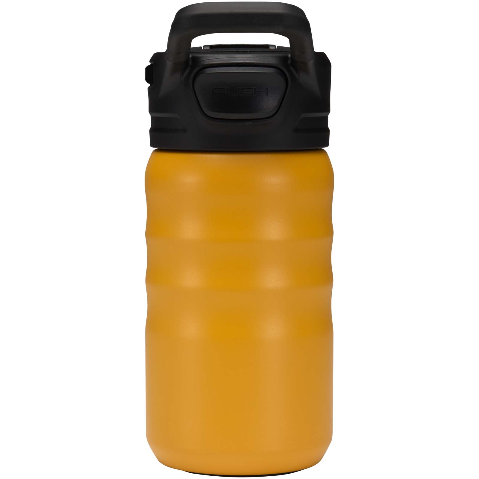 Knox 350 ml RCS recycled double wall stainless steel sport bottle with flip straw