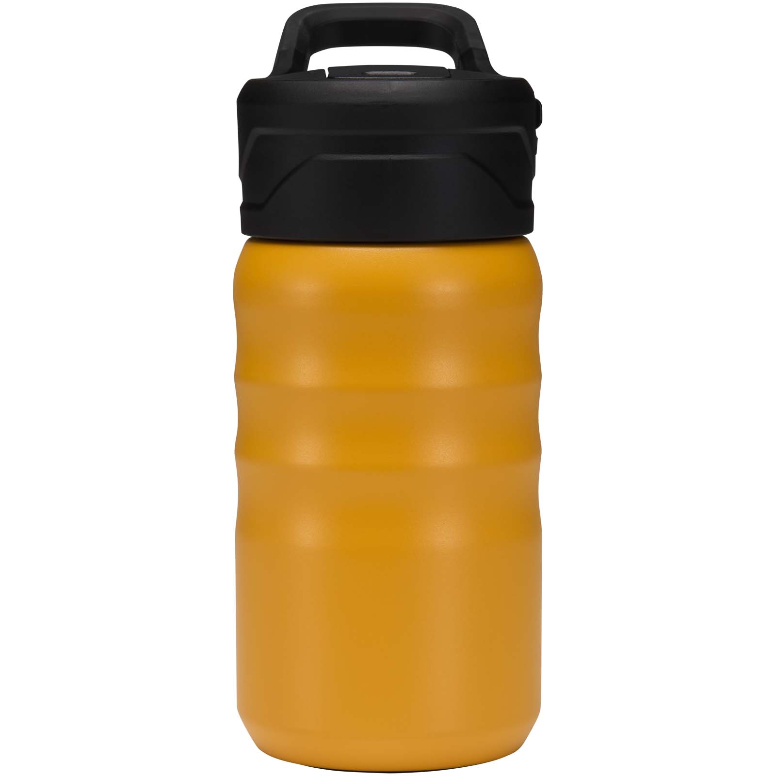 Knox 350 ml RCS recycled double wall stainless steel sport bottle with flip straw