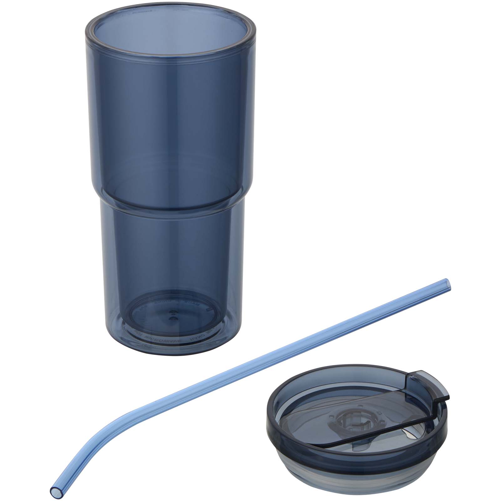 Archer 480 ml double wall plastic tumbler
