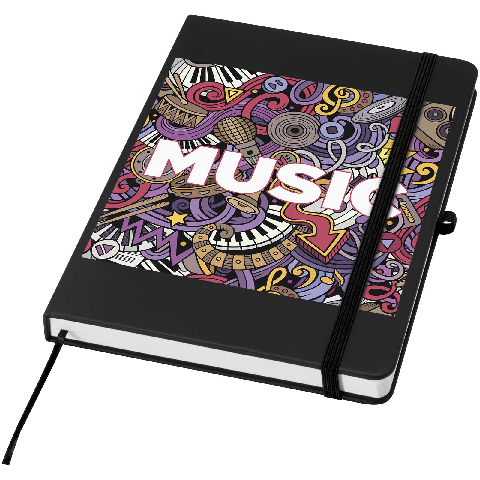 Cuaderno Spectrum A5 de tapa dura reciclada