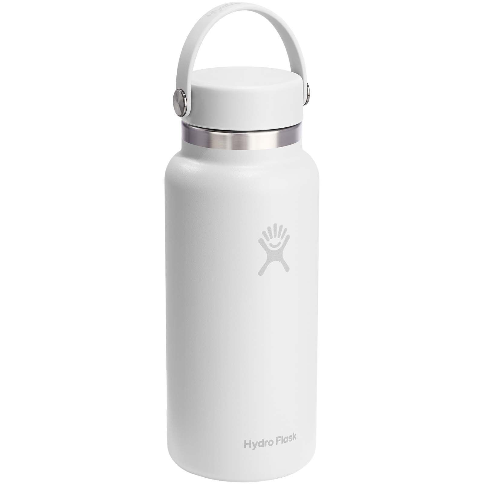 Botella de agua térmica de acero inoxidable Hydro Flask de boca ancha, 946 ml