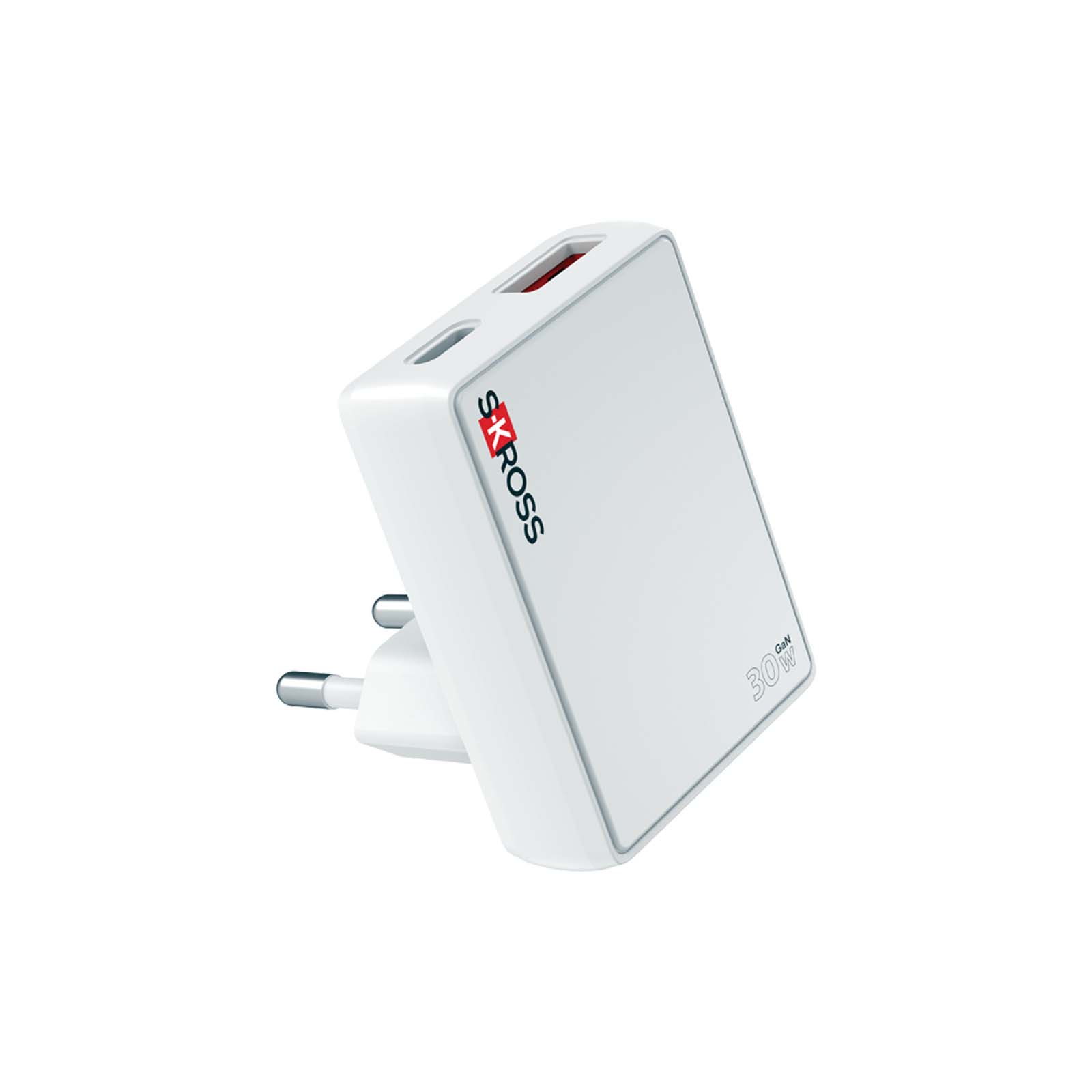 Cargador de pared SKROSS® Slim de 30 W para Europa
