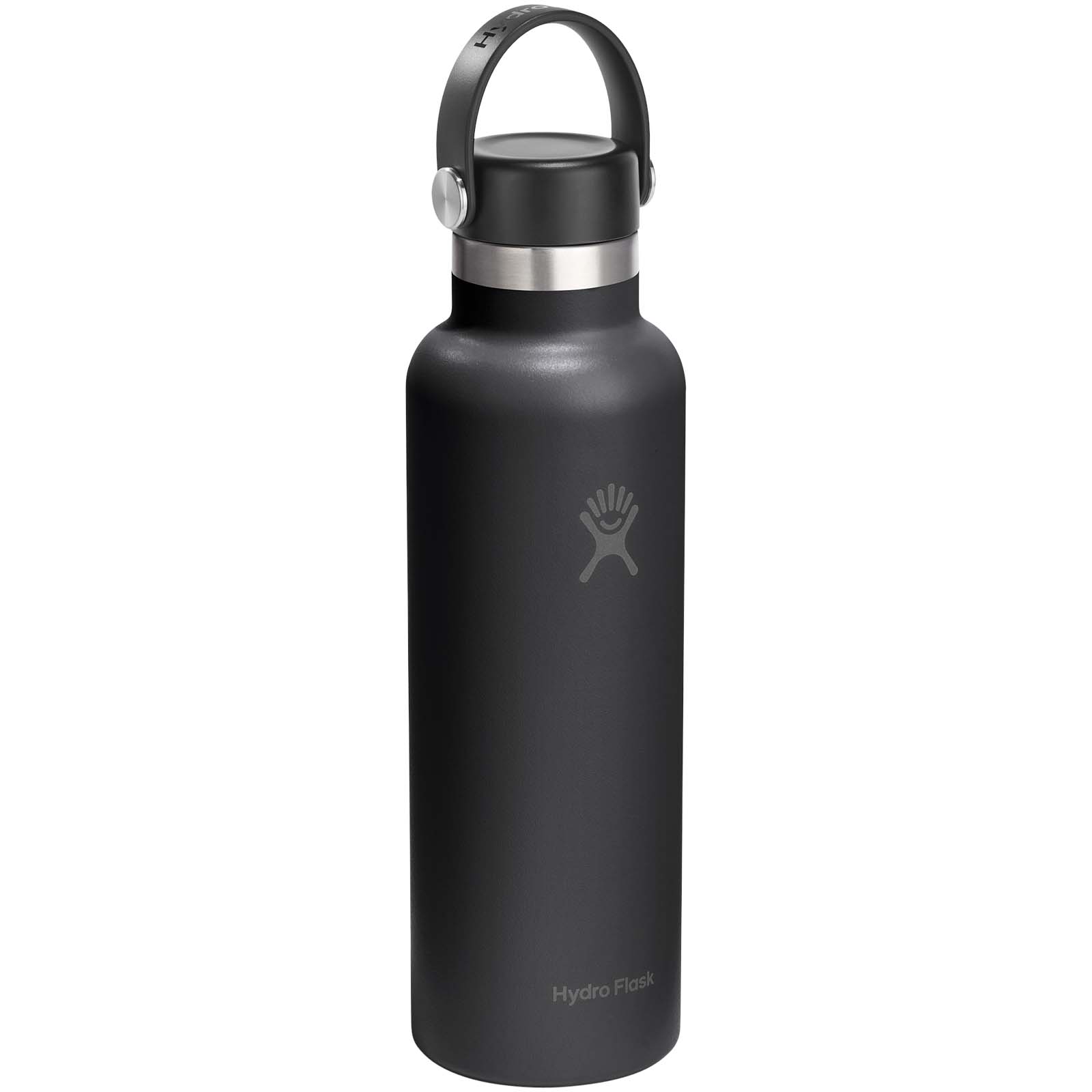 Botella de agua Hydro Flask de acero inoxidable con aislamiento térmico, boca estándar, 621 ml, con tapón con pajita