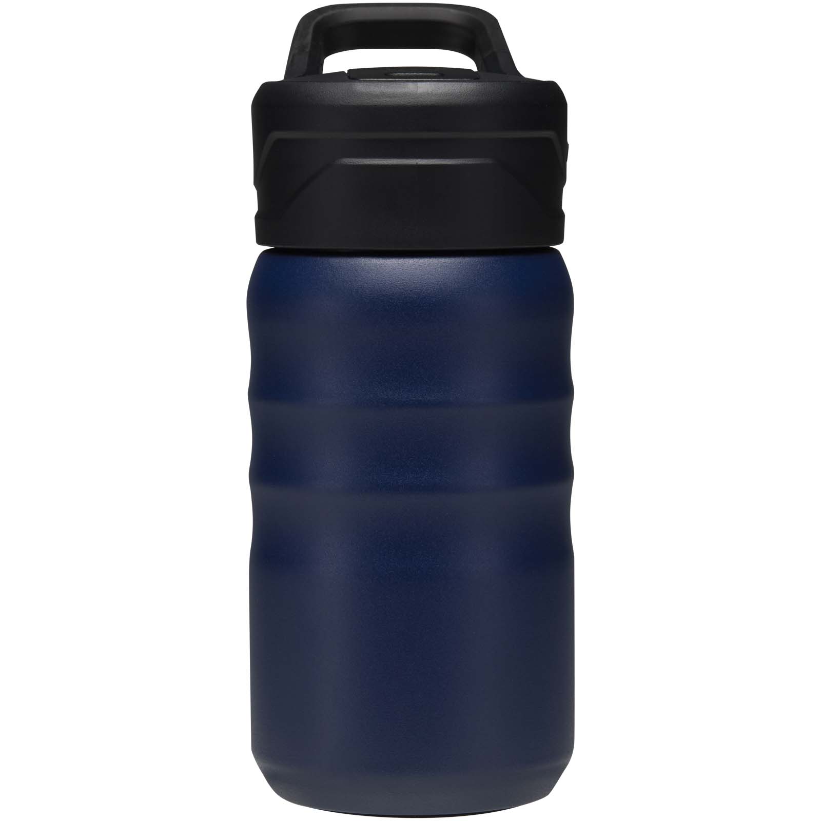Knox 350 ml RCS recycled double wall stainless steel sport bottle with flip straw