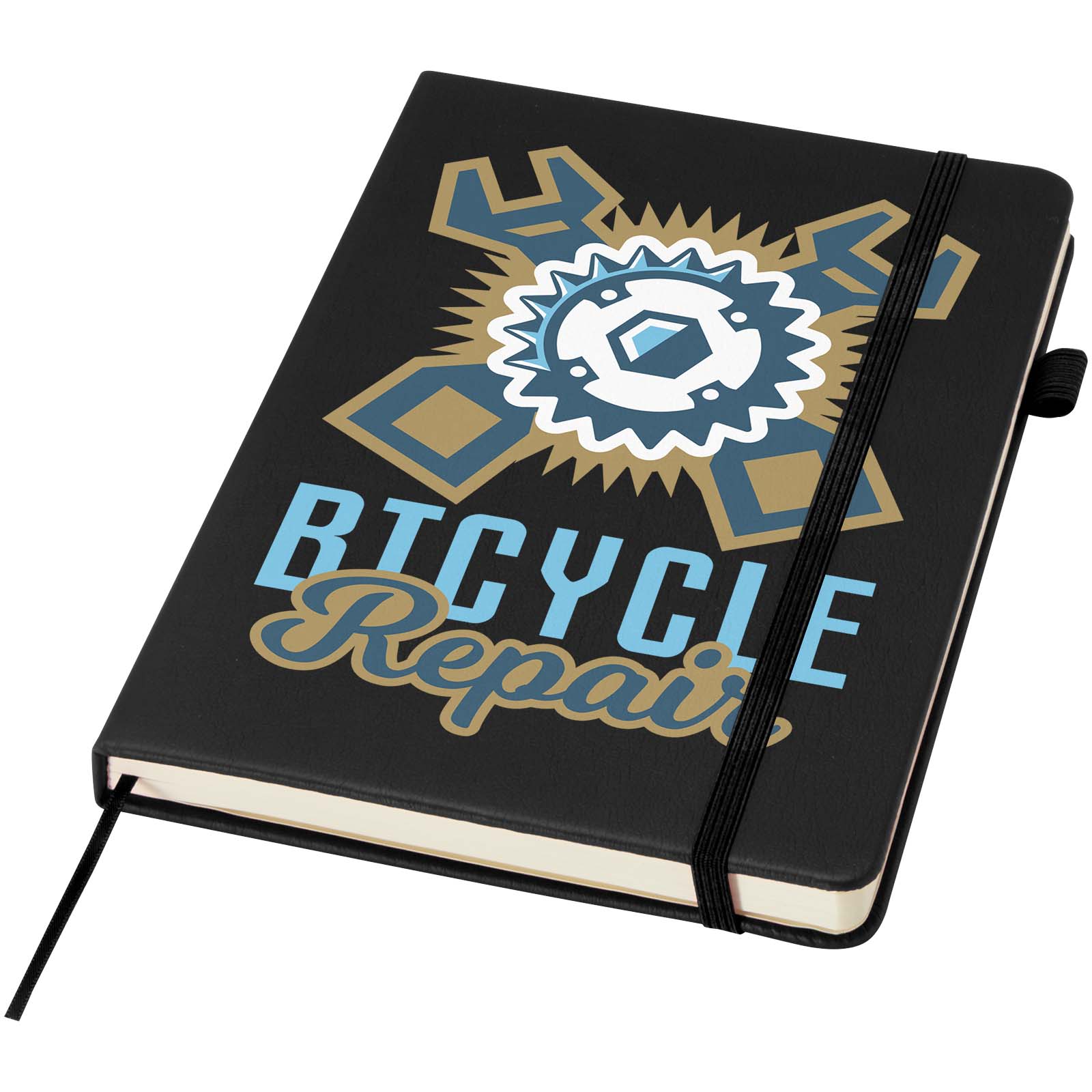 Liss A5 recycled plastic hard cover notebook