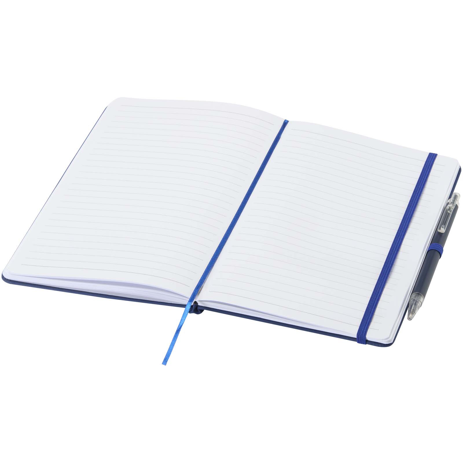 Set de cuaderno reciclado y bolígrafo Spectrum A5