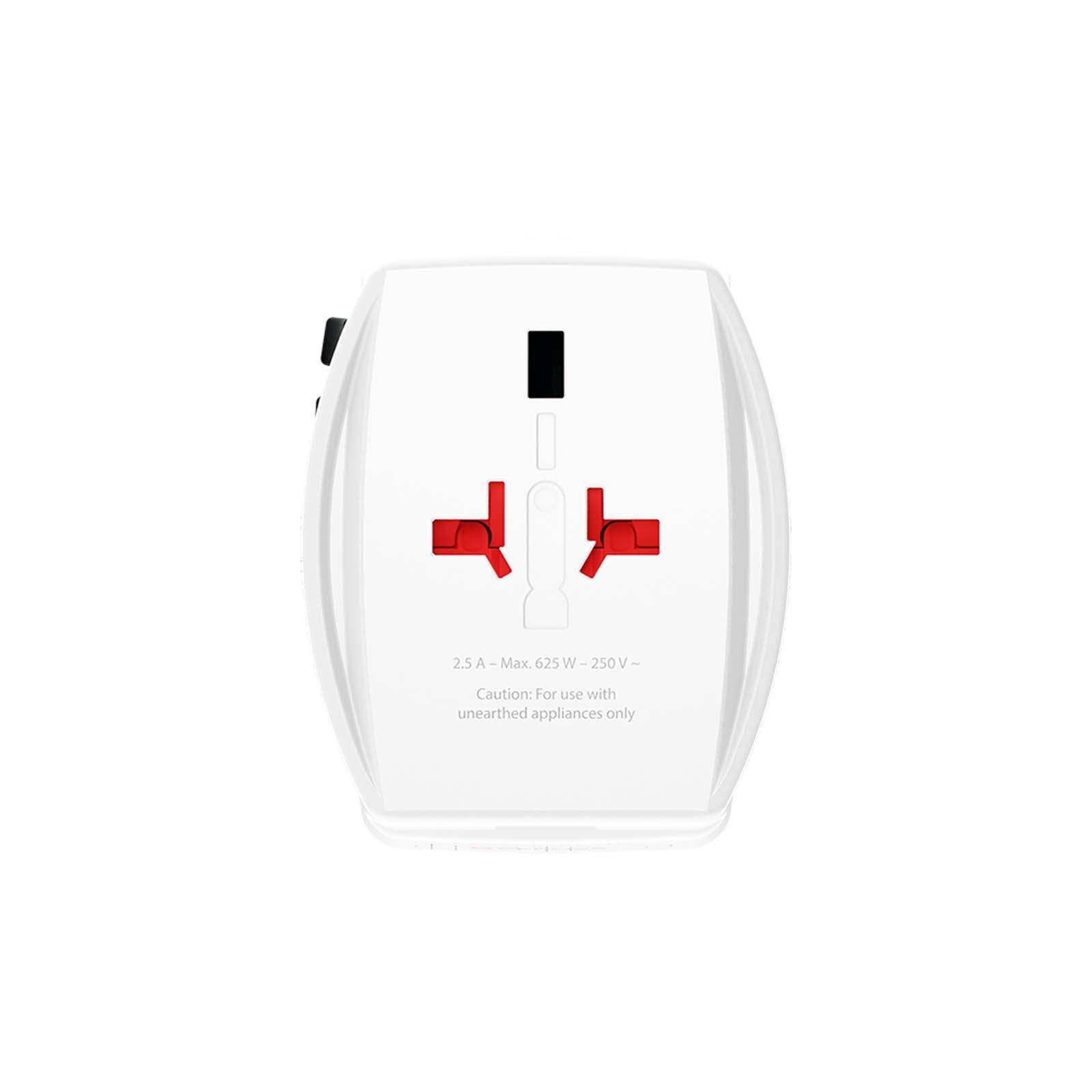 SKROSS® MUV AC65PD world adapter with USB-C cable