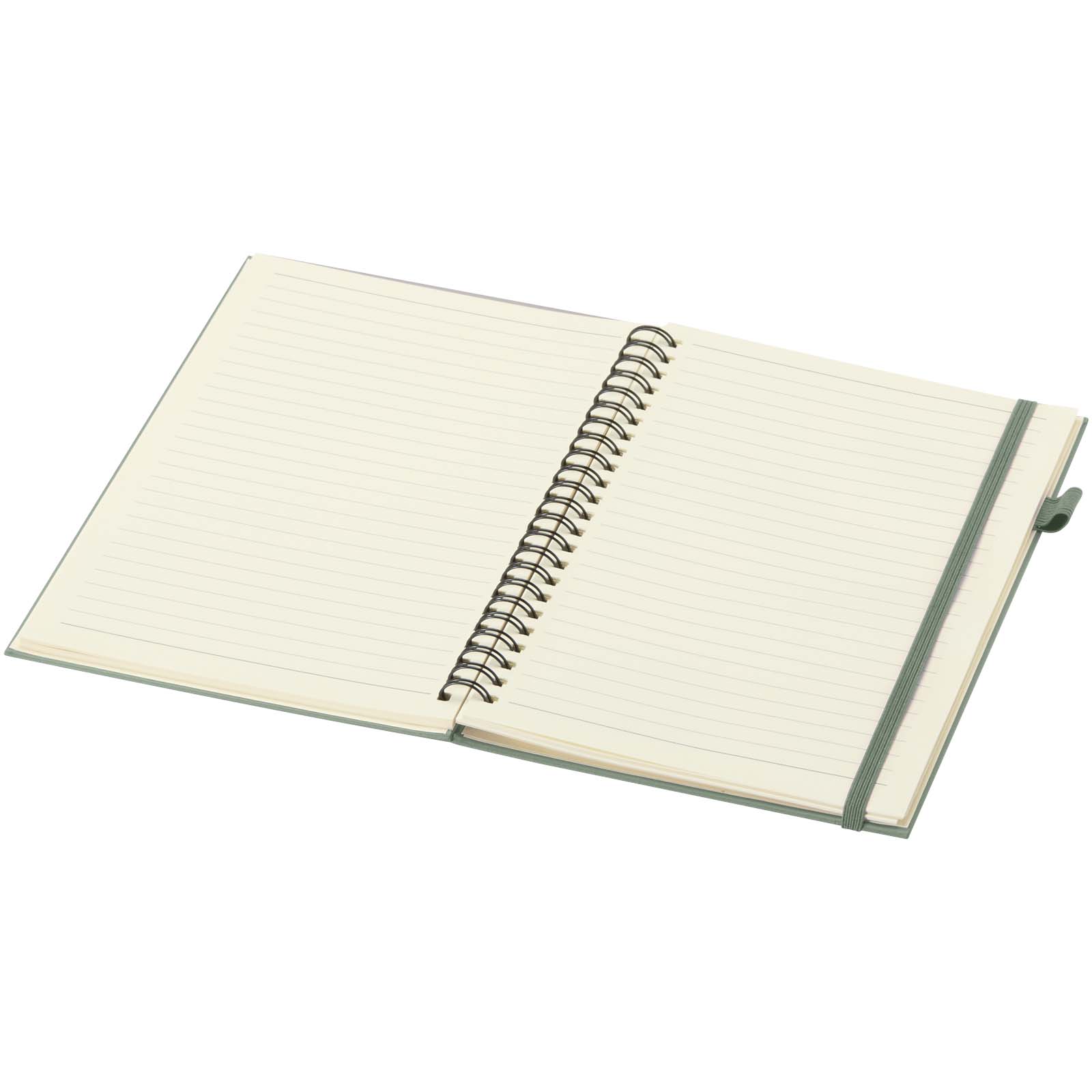 Liss A5 recycled plastic hard cover spiral notebook