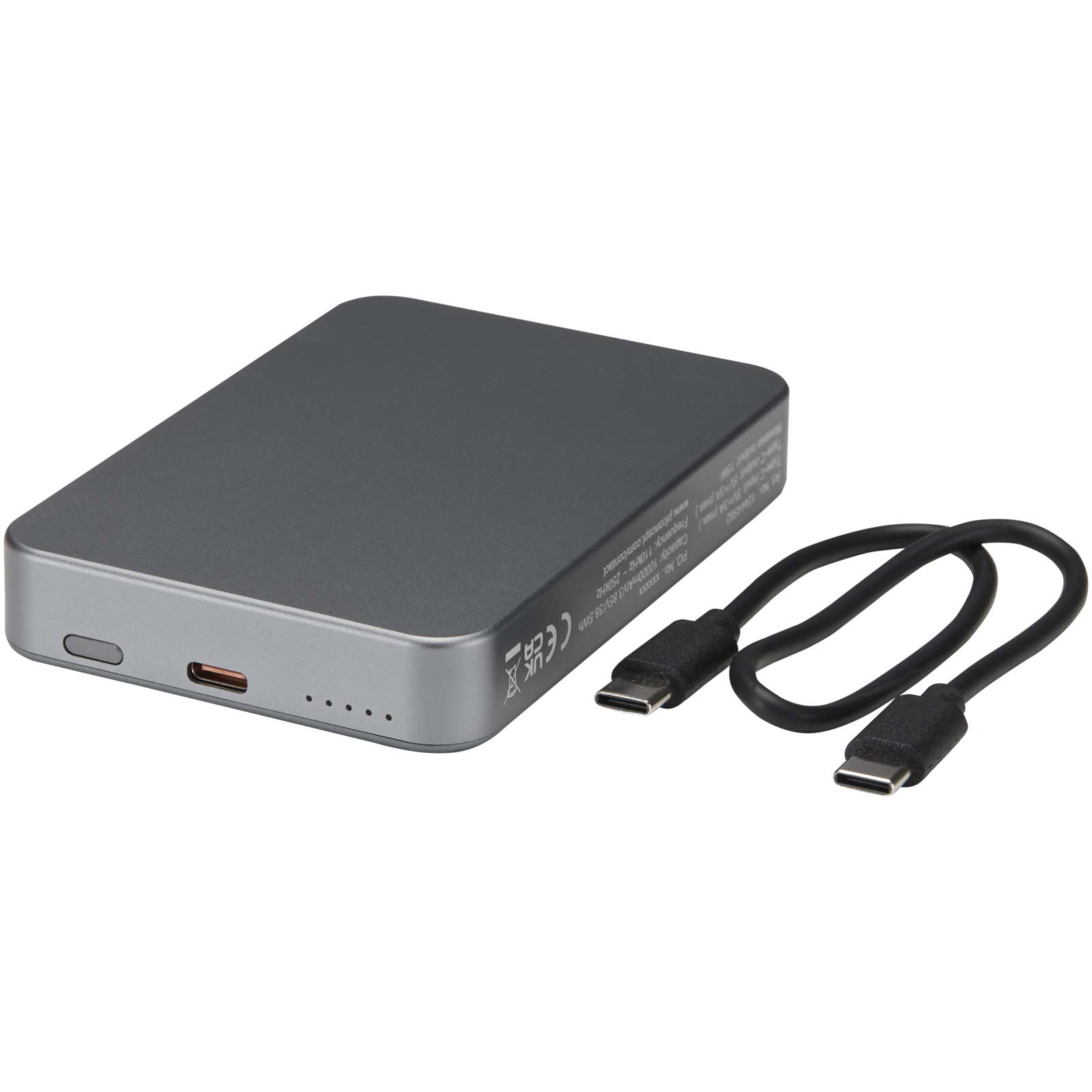 Avis 10.000 mAh RCS recycled aluminium magnetic power bank