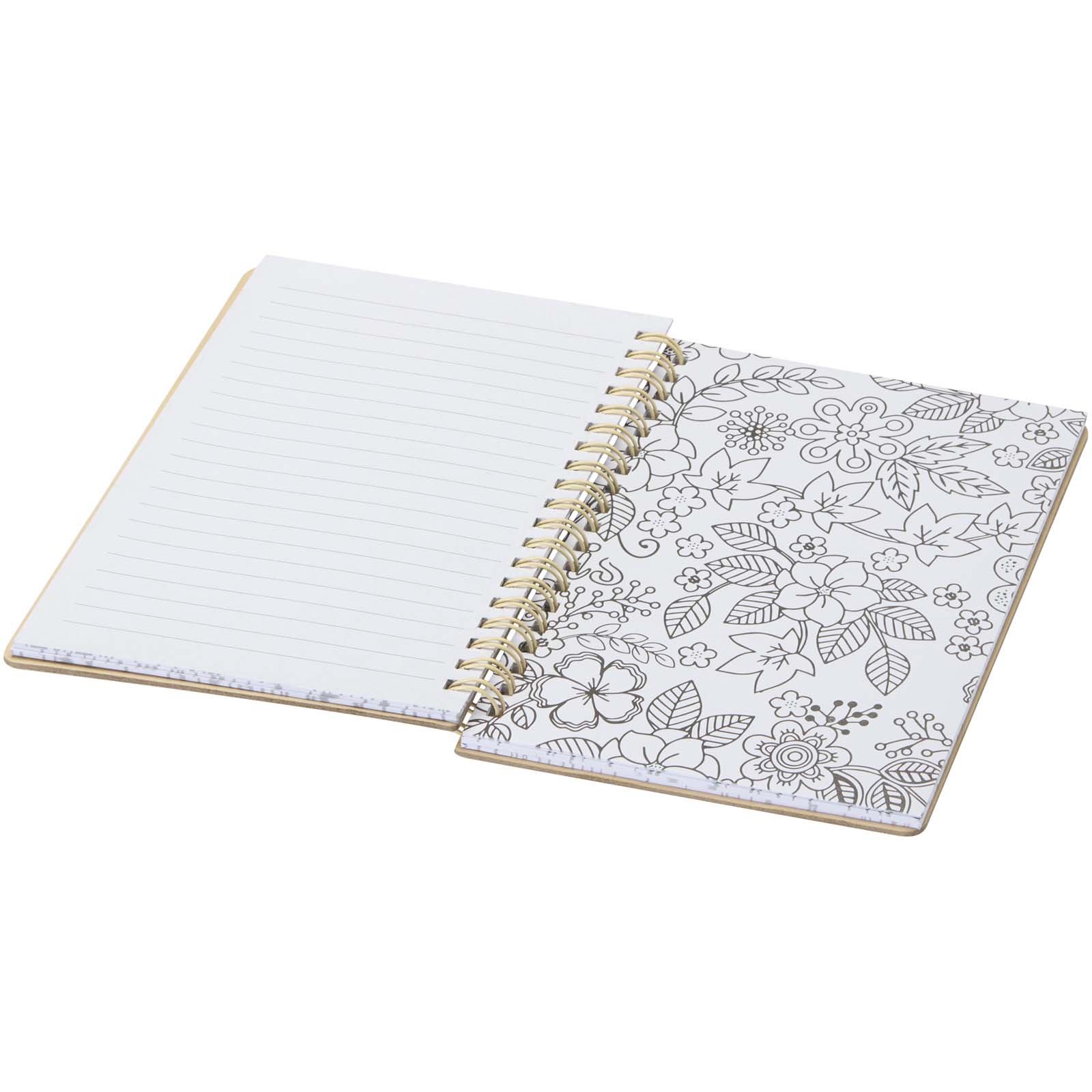 Squiggle B6 hard cover notebook and markers set