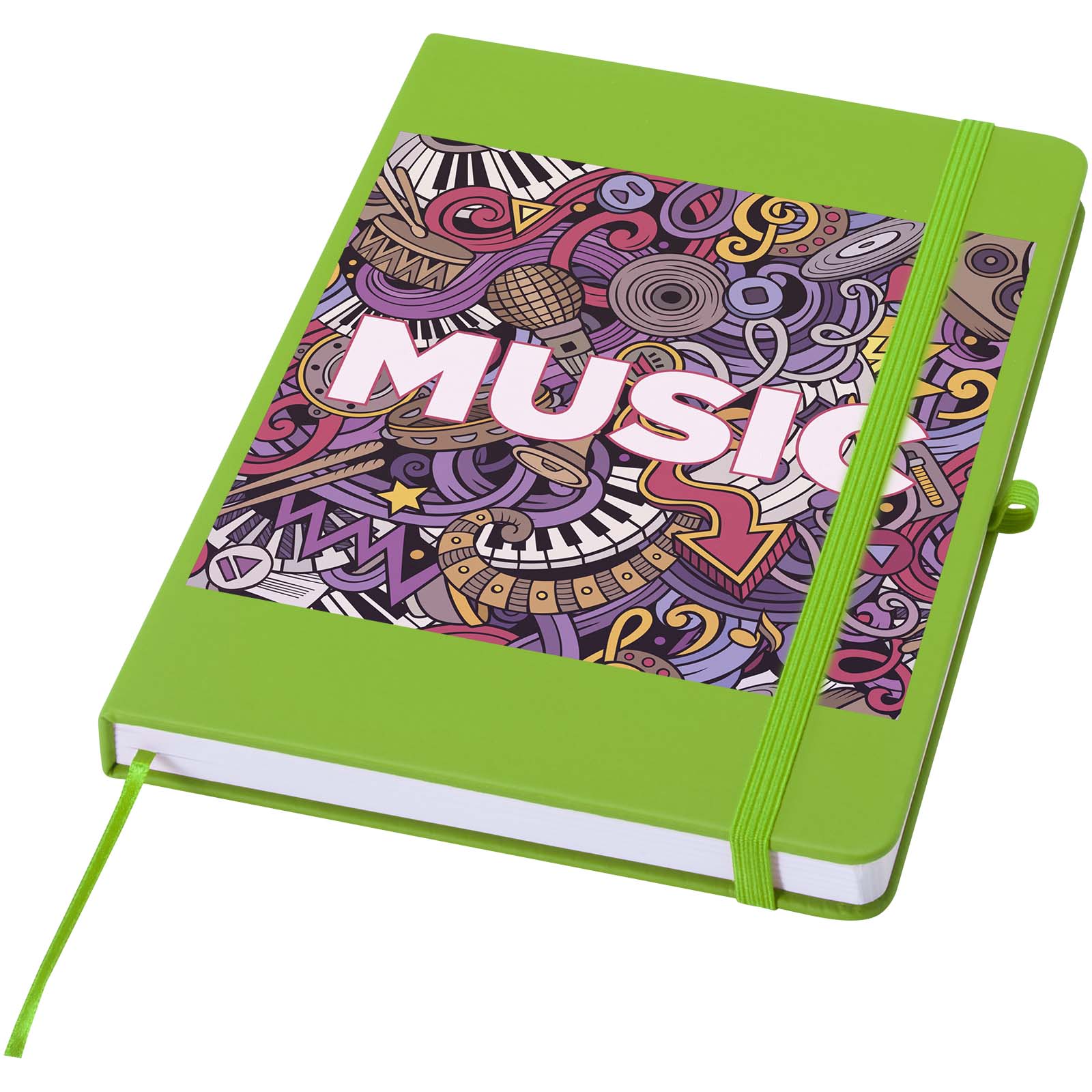 Cuaderno Spectrum A5 de tapa dura reciclada