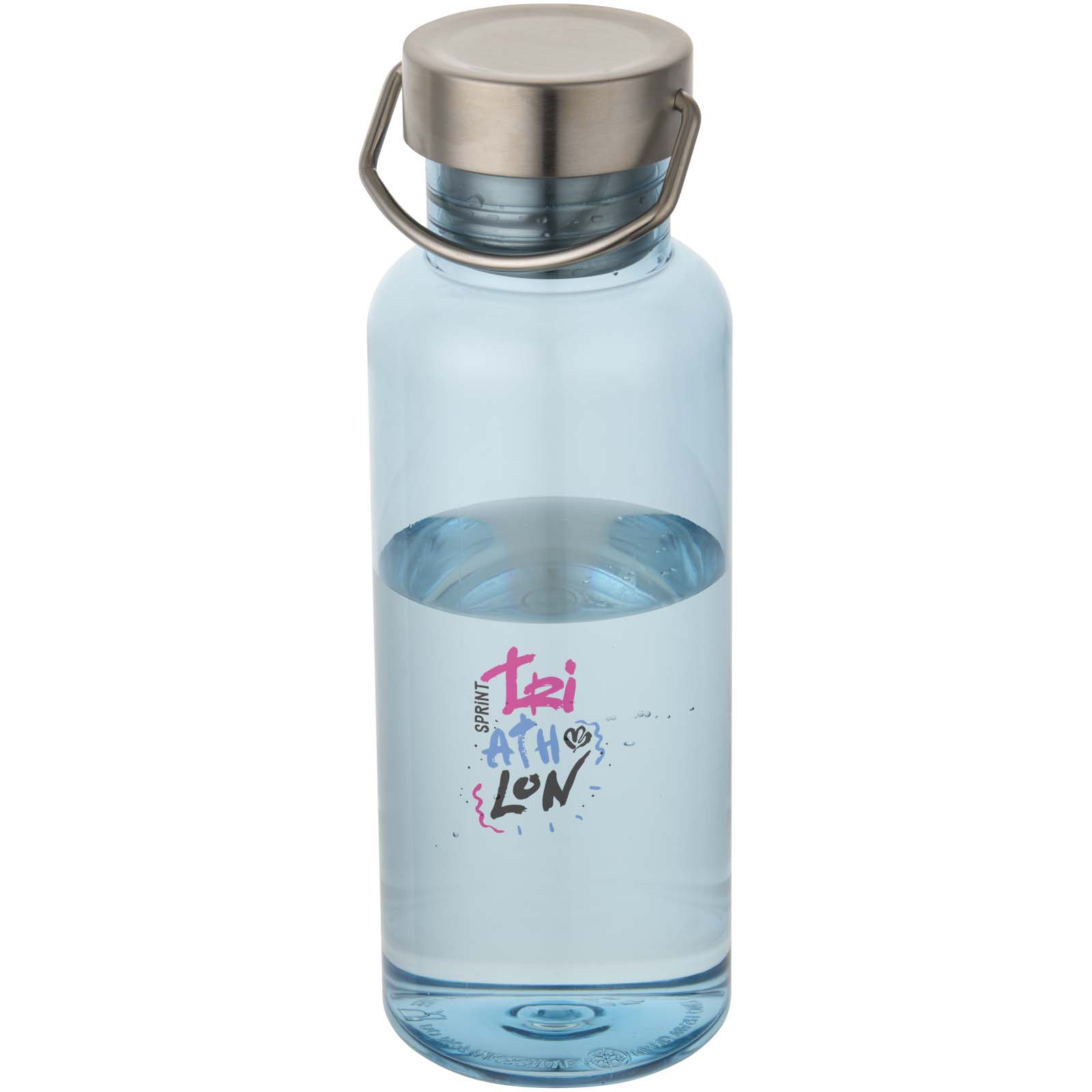 Botella de agua Thor de 600 ml, fabricada con RPET reciclado de RCS