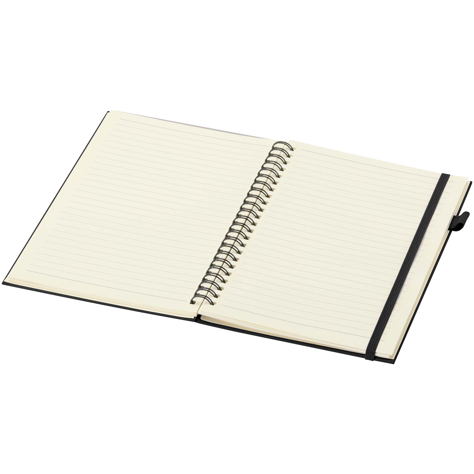 Liss A5 recycled plastic hard cover spiral notebook
