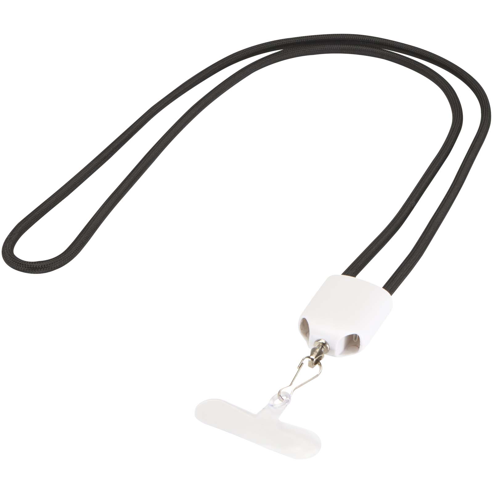 Ion 65W 5-in-1 recycled plastic lanyard charging cable