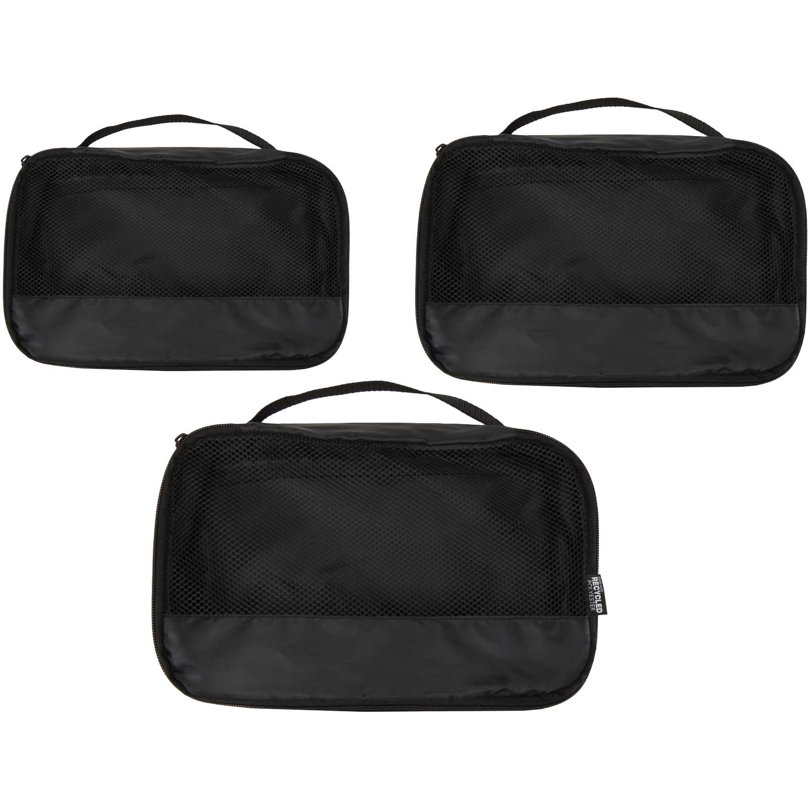 Cubos de viaje reciclados Jet GRS - juego de 3