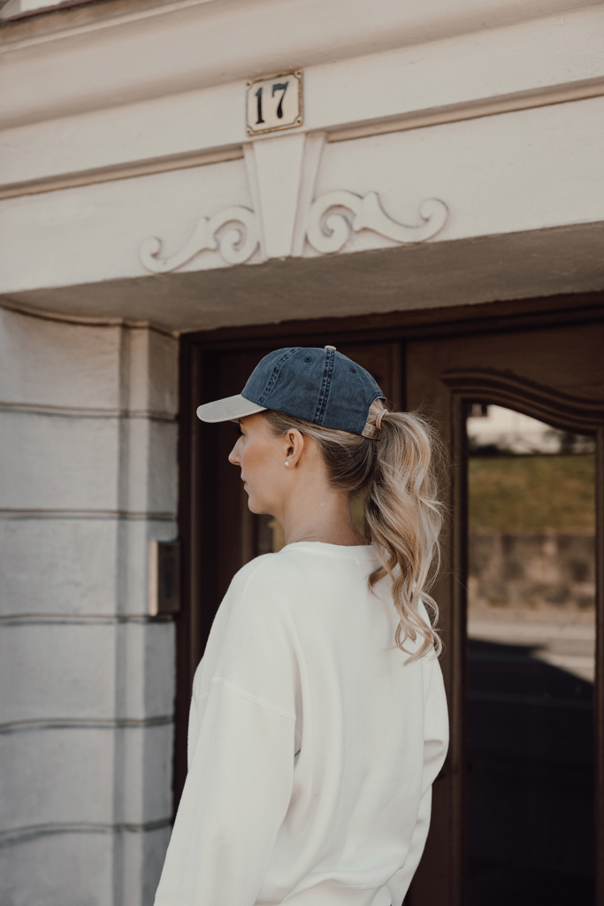 Gorra algodón bicolor 270 g/m² con 6 paneles BEAU AWARE™