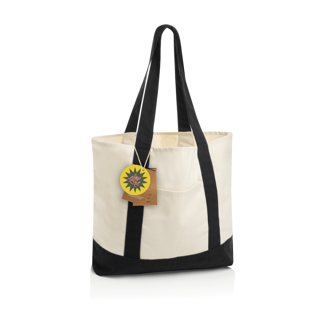 Bolsa tela de algodón reciclado 350 g/m² SHOP LOCAL AWARE™