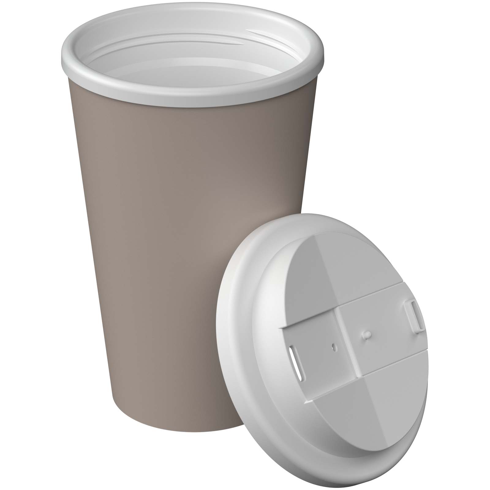 Vaso térmico Americano® Infiniti de 350 ml con tapa a prueba de derrames