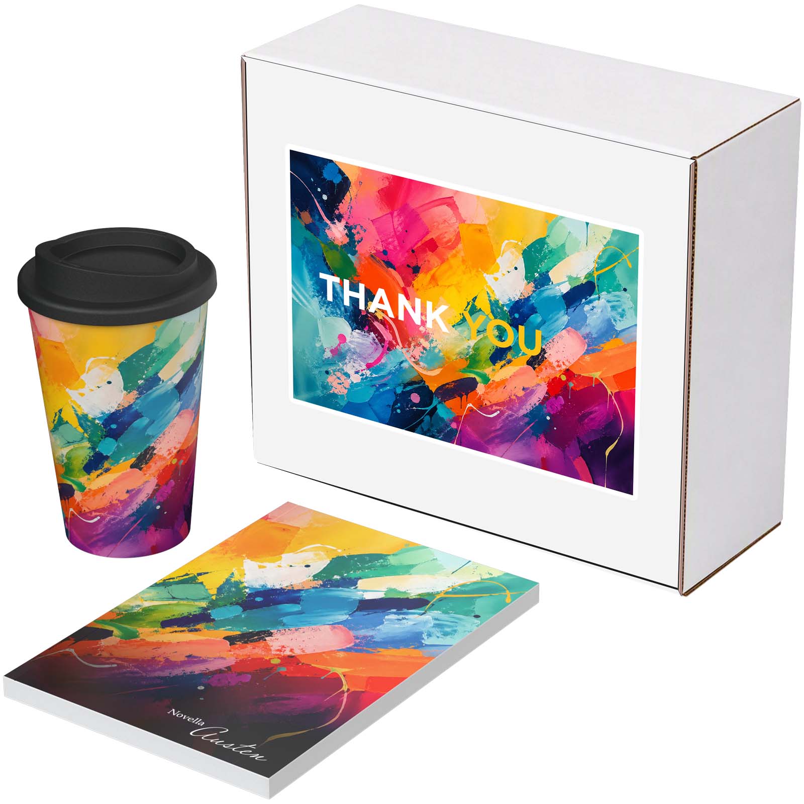 Kendal gift set – Novella Austen notebook and Americano tumbler