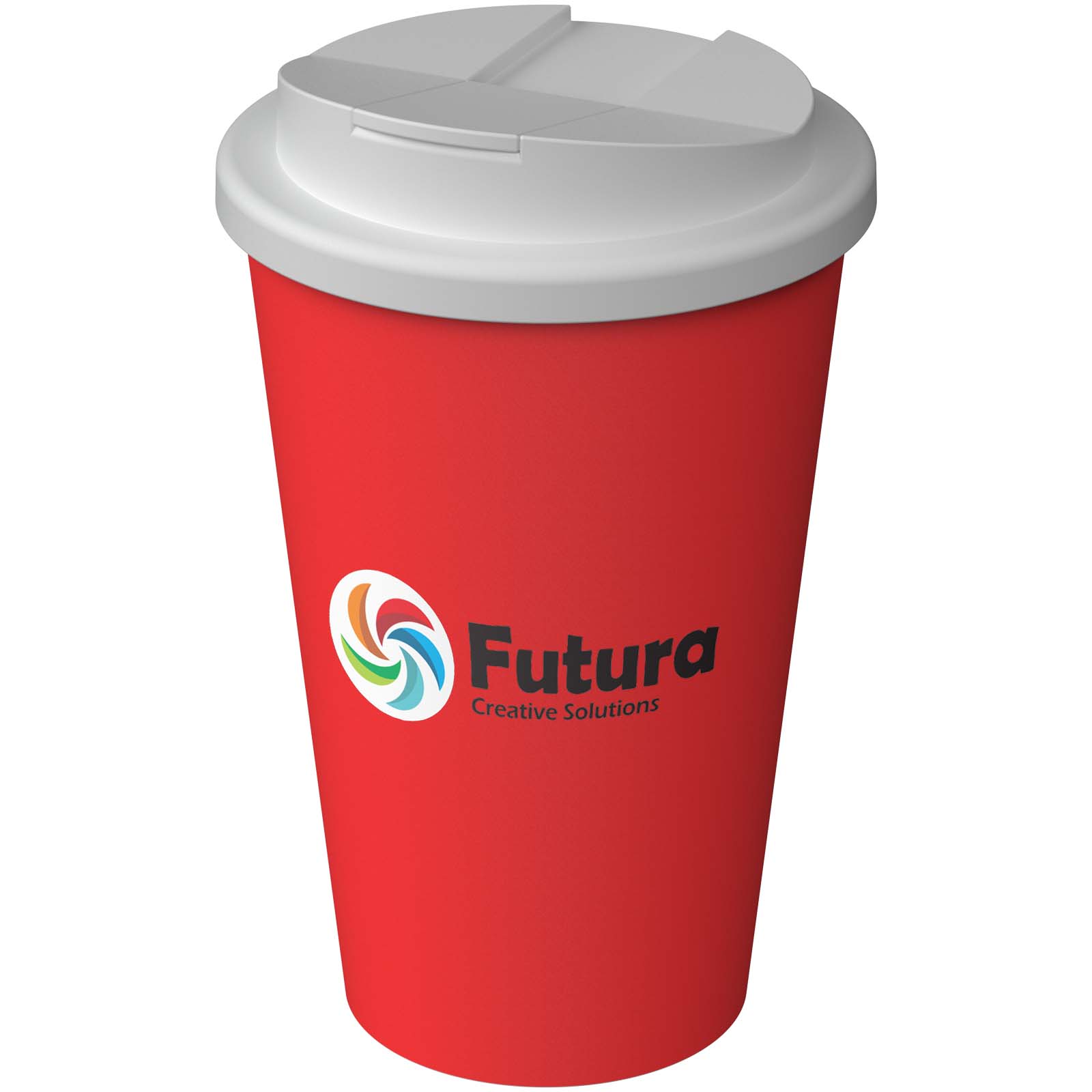 Vaso térmico Americano® Infiniti de 350 ml con tapa a prueba de derrames