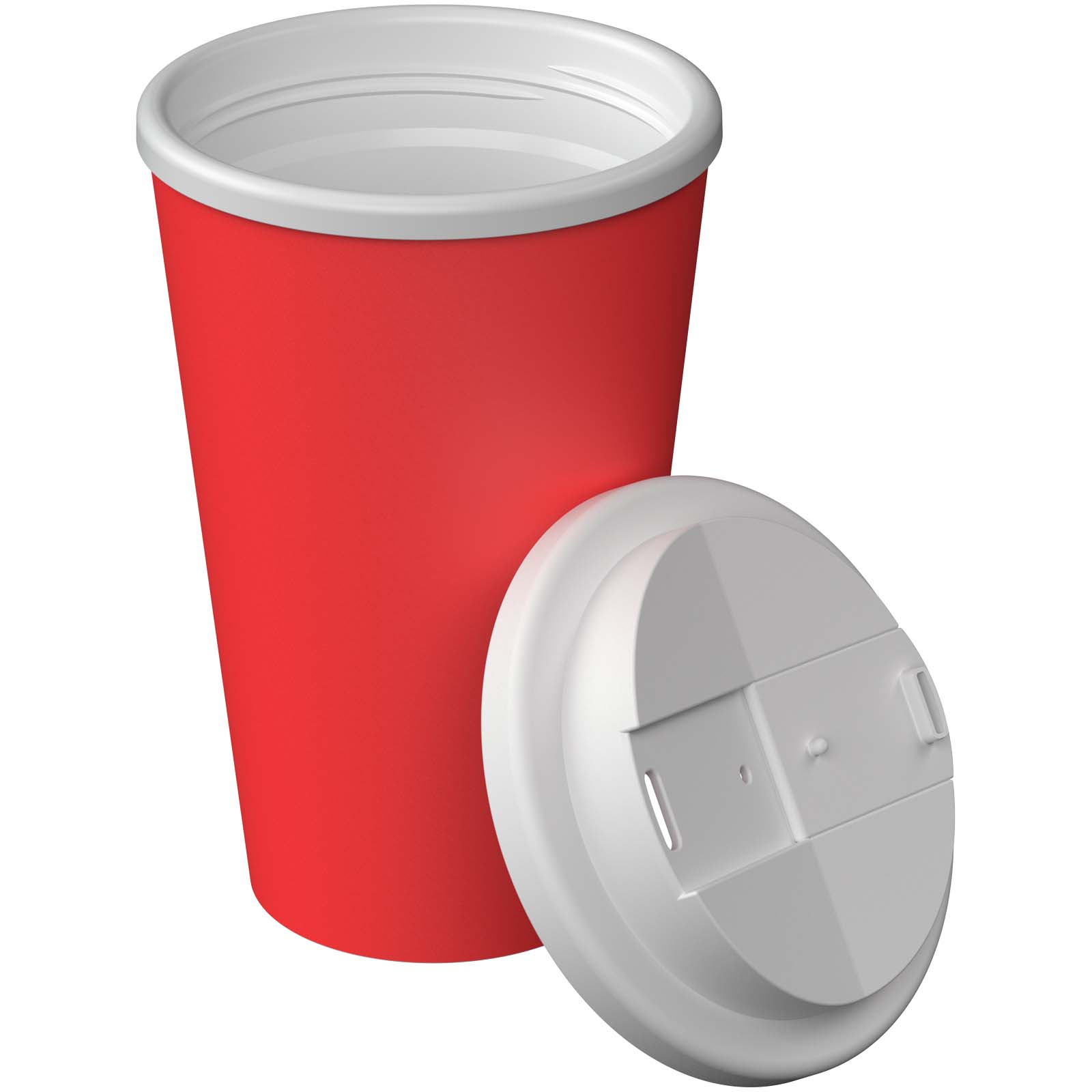 Vaso térmico Americano® Infiniti de 350 ml con tapa a prueba de derrames