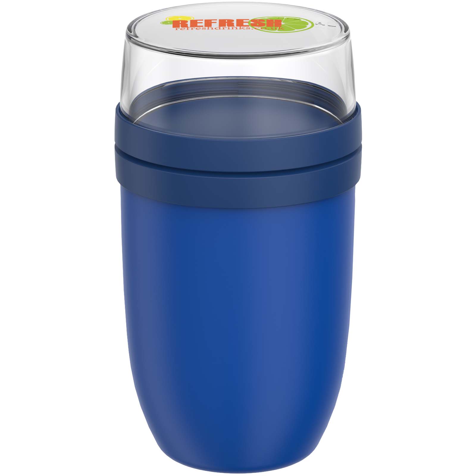 Fiambrera de 750+300 ml Mepal Ellipse