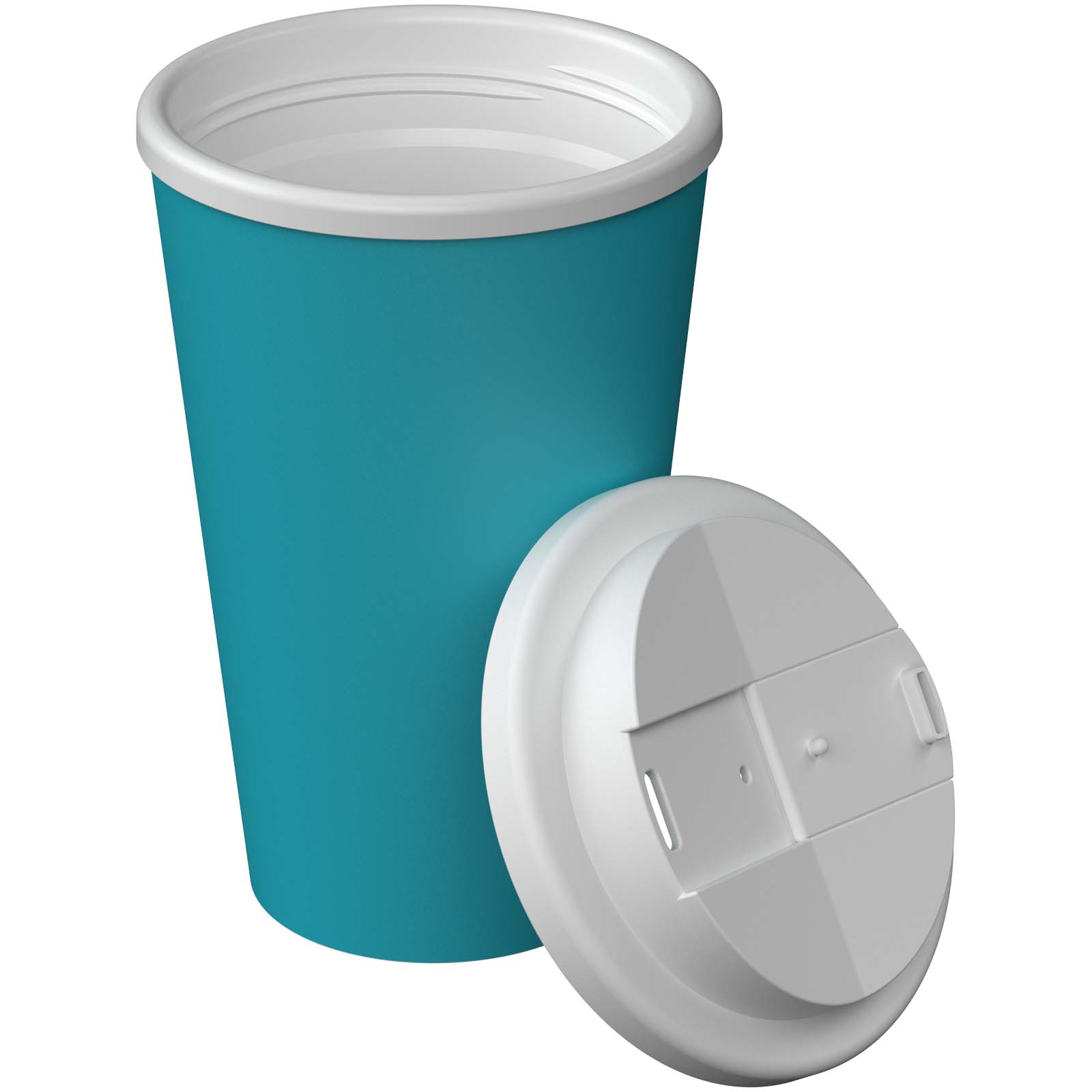 Vaso térmico Americano® Infiniti de 350 ml con tapa a prueba de derrames