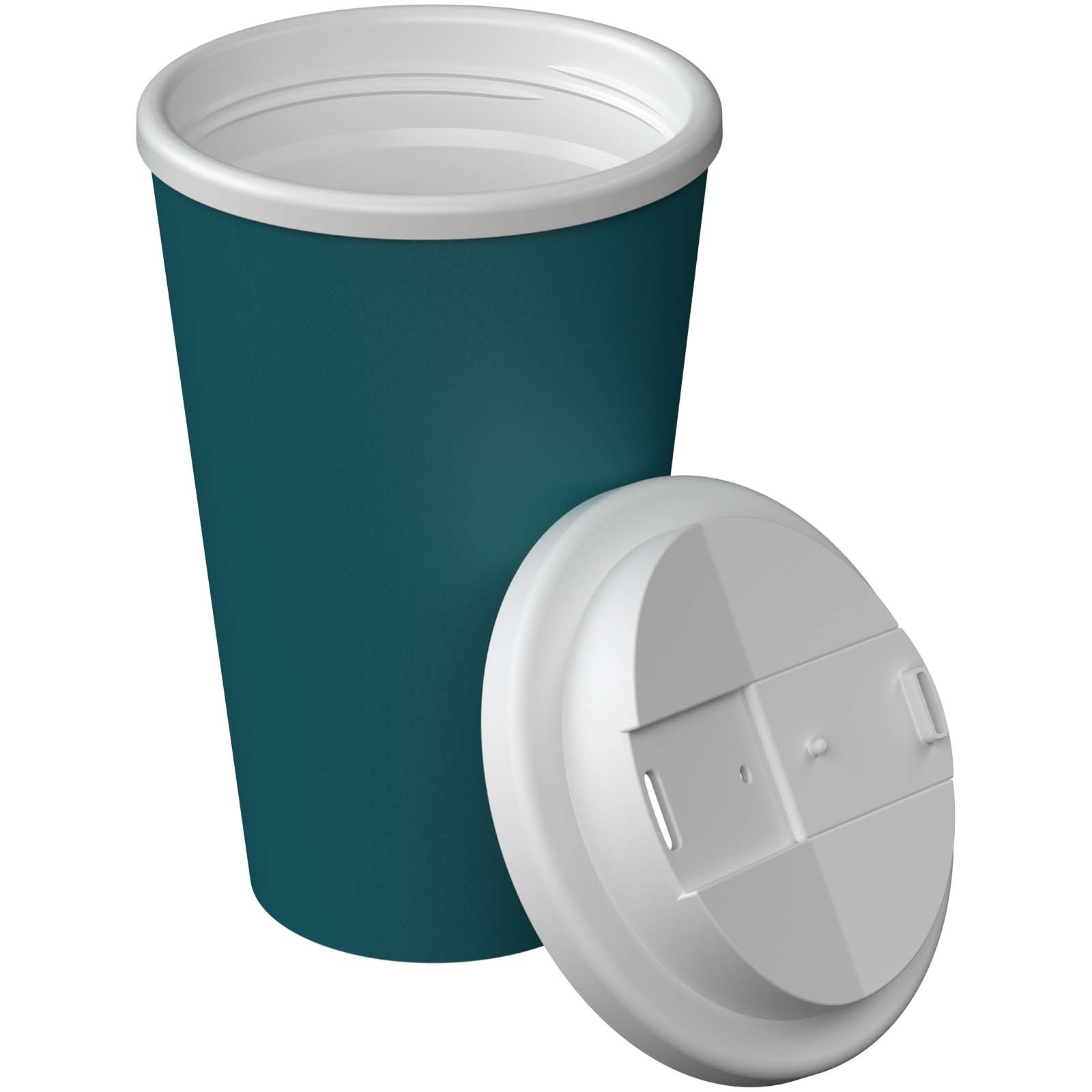 Vaso térmico Americano® Infiniti de 350 ml con tapa a prueba de derrames