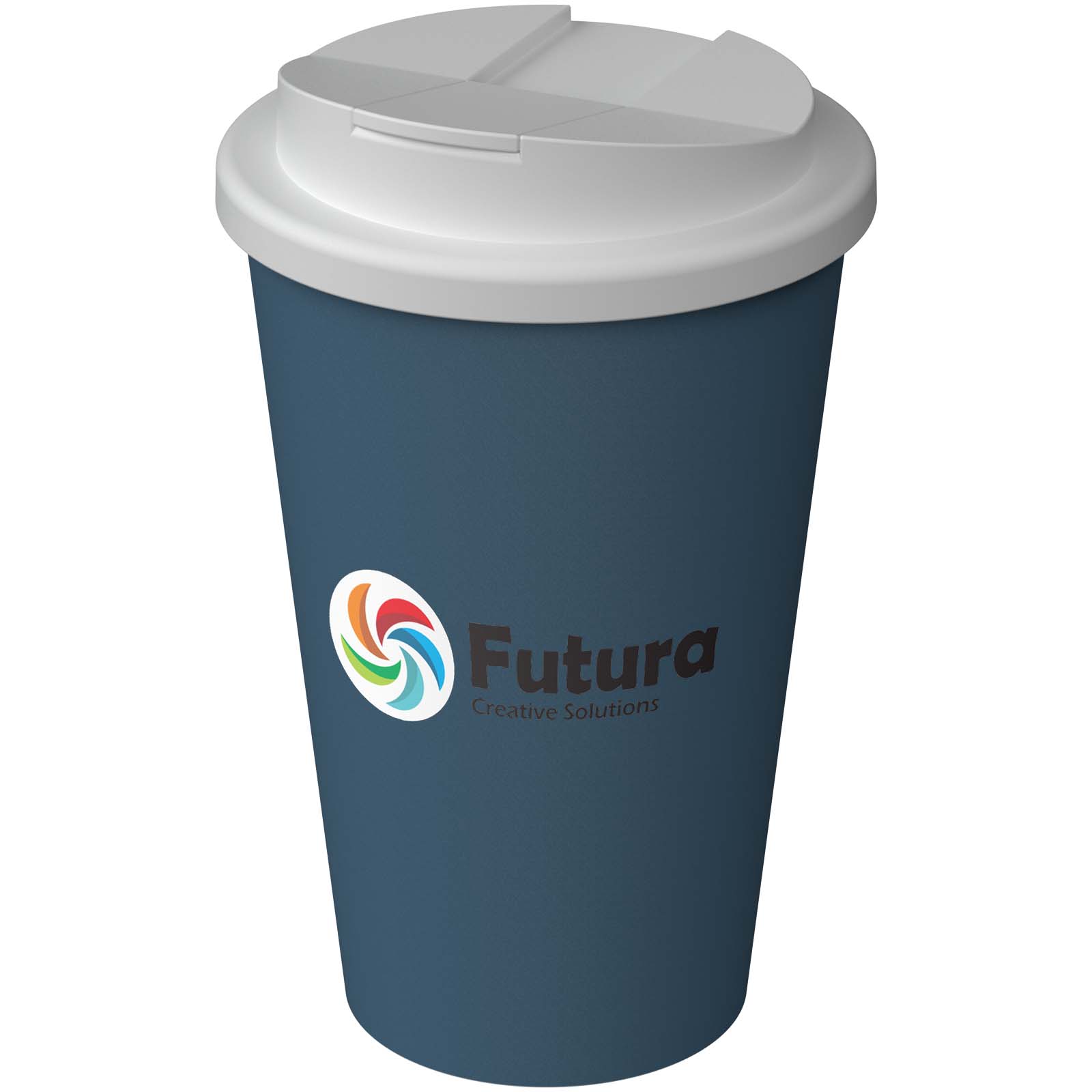 Vaso térmico Americano® Infiniti de 350 ml con tapa a prueba de derrames