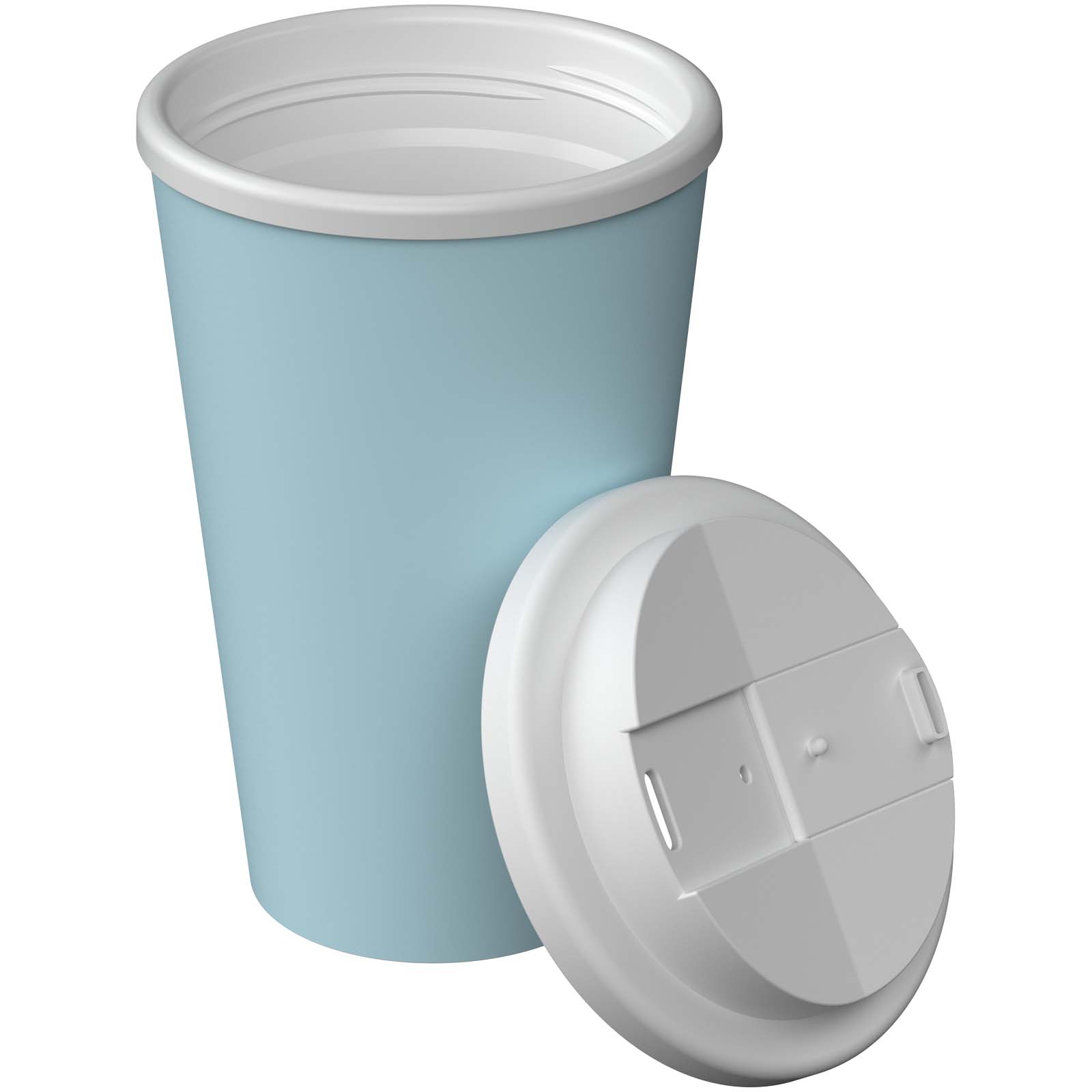 Vaso térmico Americano® Infiniti de 350 ml con tapa a prueba de derrames