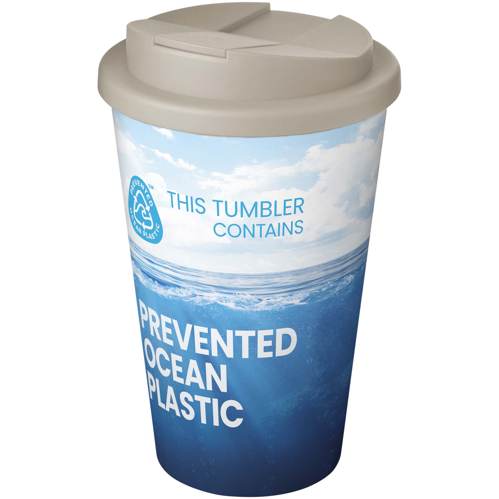 Vaso isotérmico Brite-Americano® POP 350 ml con tapa antiderrame
