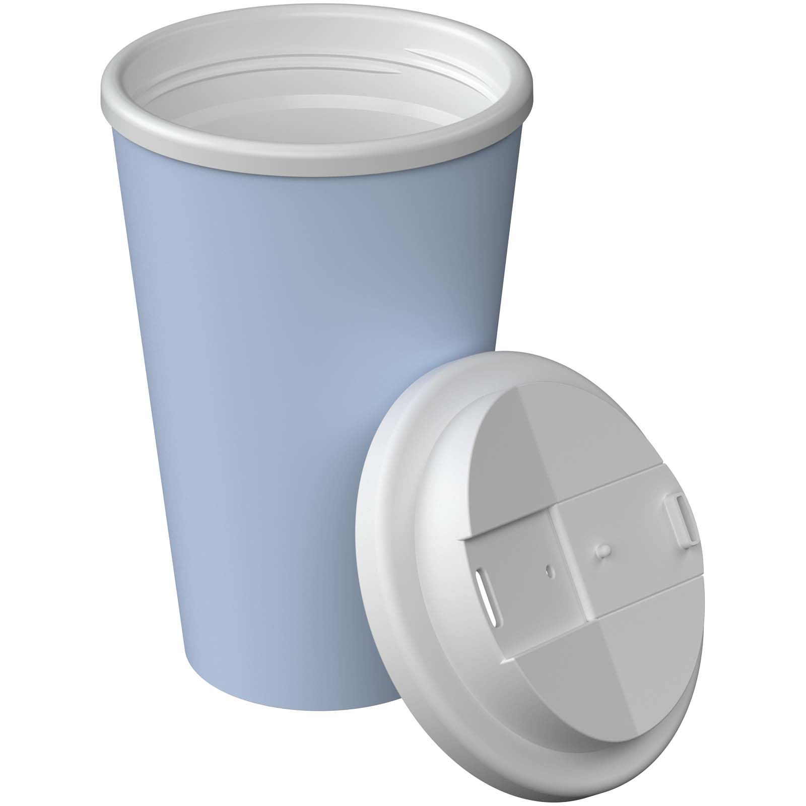 Vaso térmico Americano® Infiniti de 350 ml con tapa a prueba de derrames