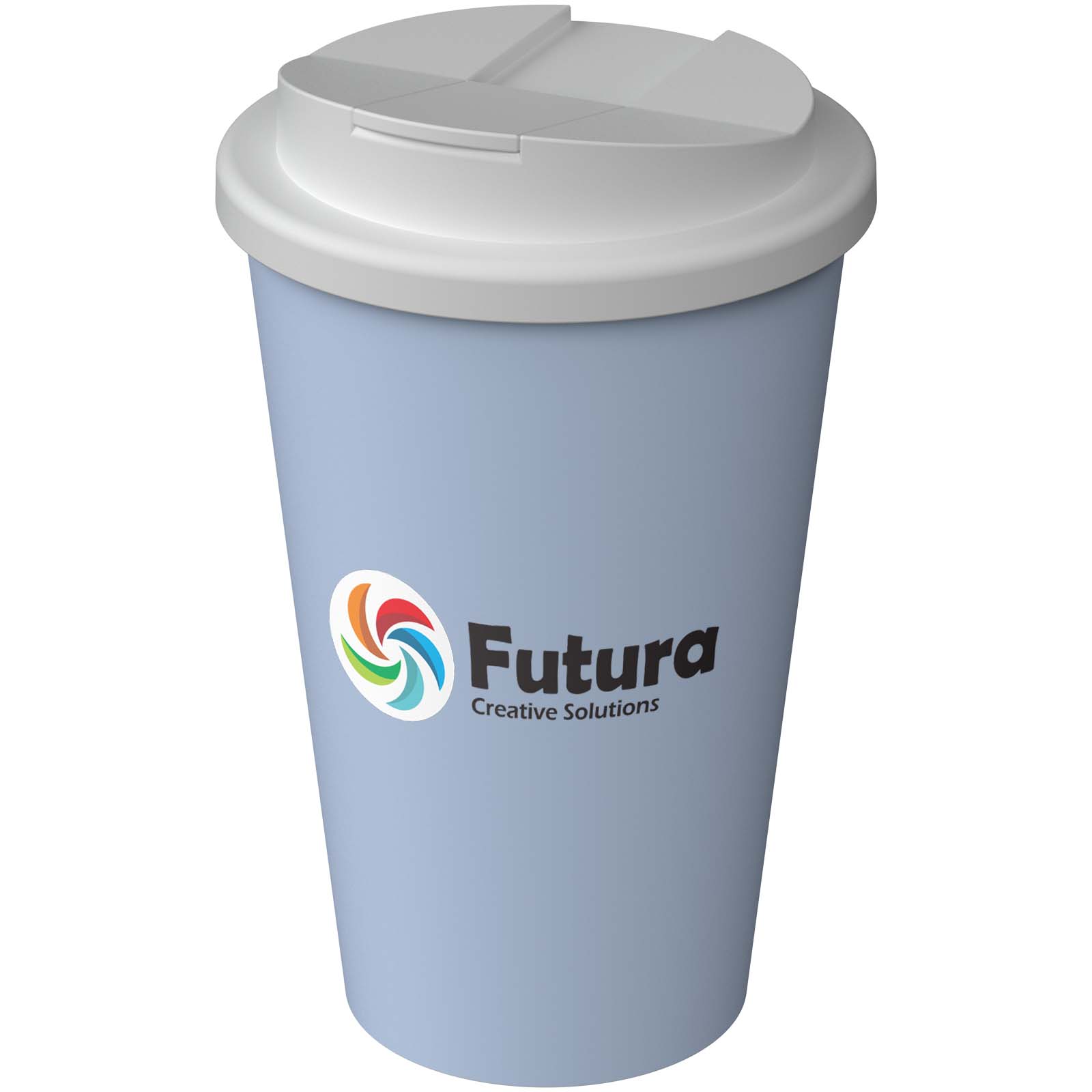 Vaso térmico Americano® Infiniti de 350 ml con tapa a prueba de derrames