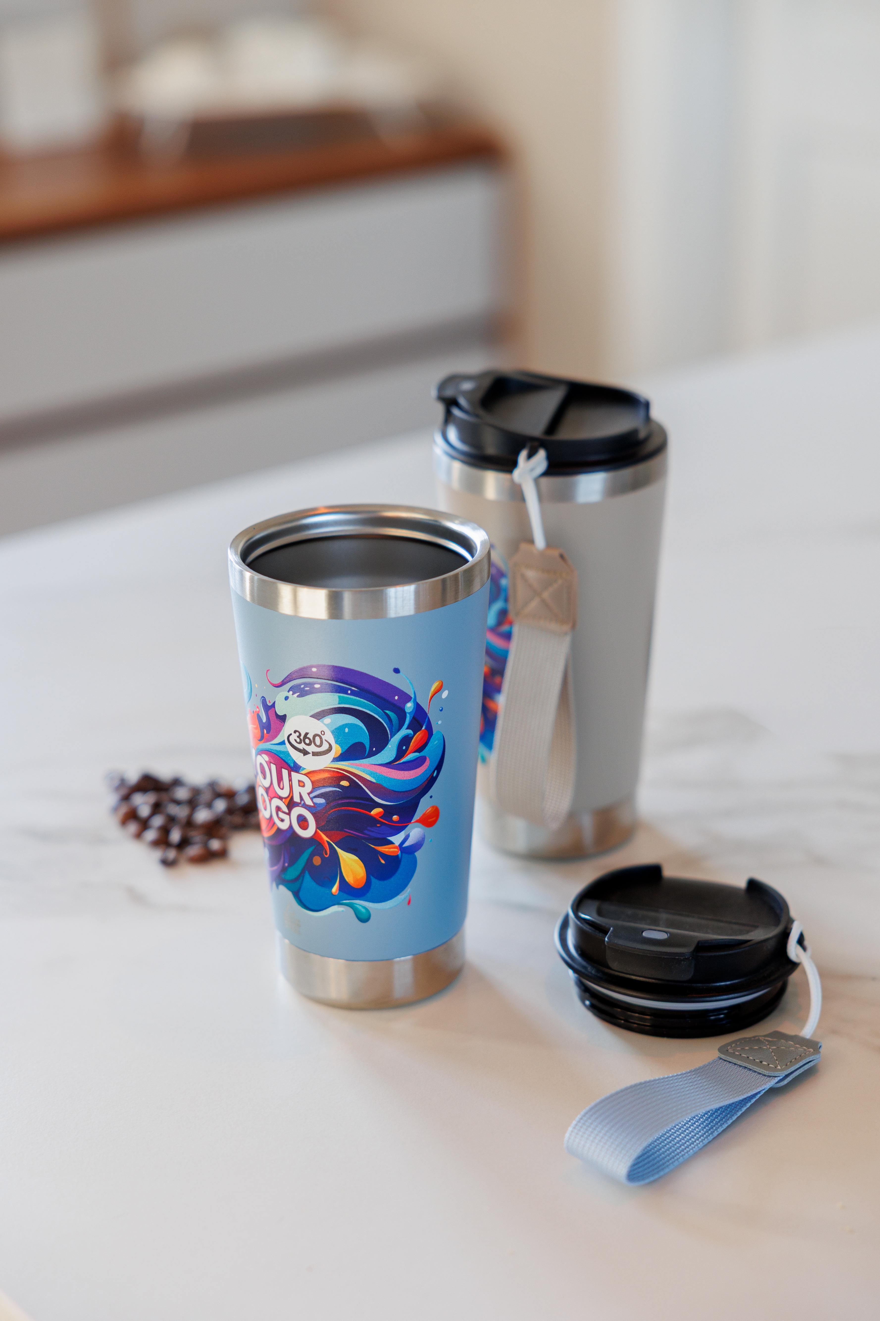 Double-walled travel mug Kayla | Recycled | 500 ml