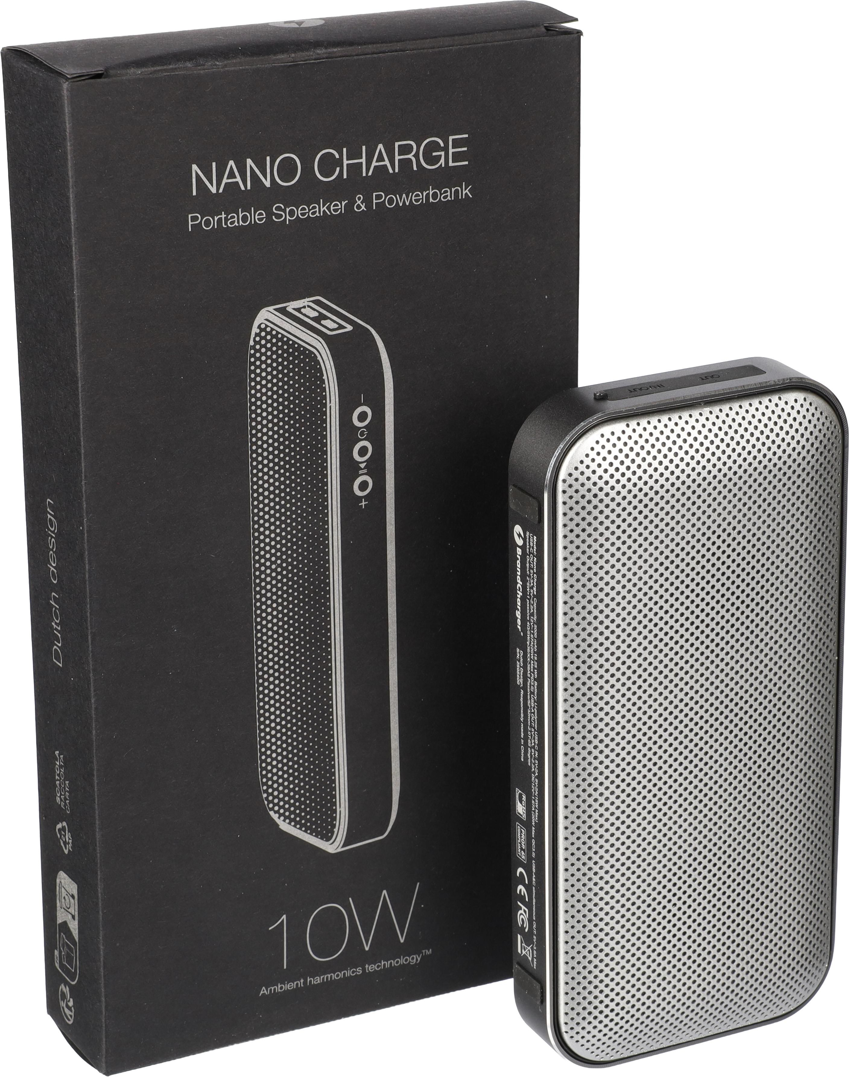 BrandCharger wireless speaker Nano Charge | 5,000 mAh