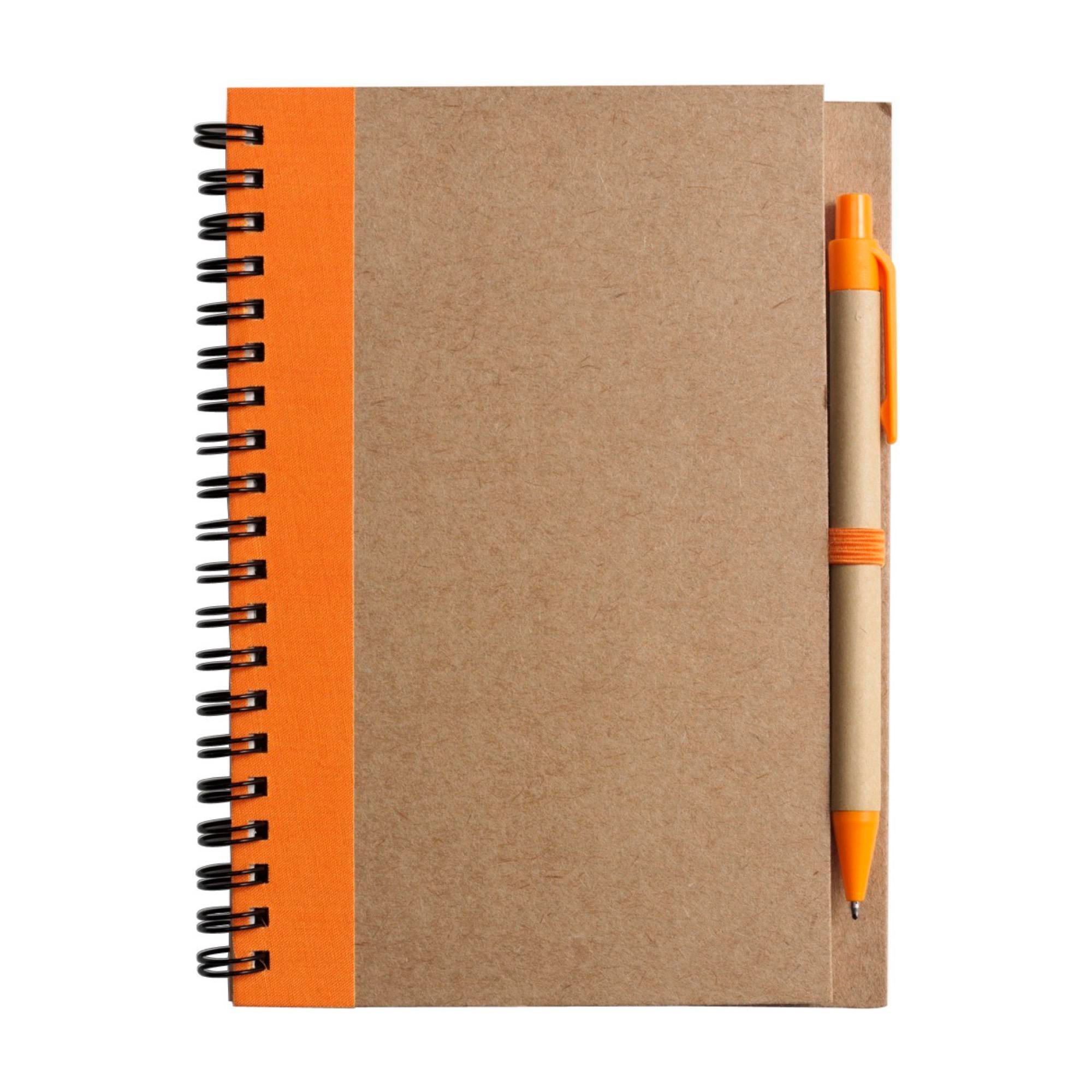 Cuaderno Stella | Cartón reciclado | Rayado | Bolígrafo