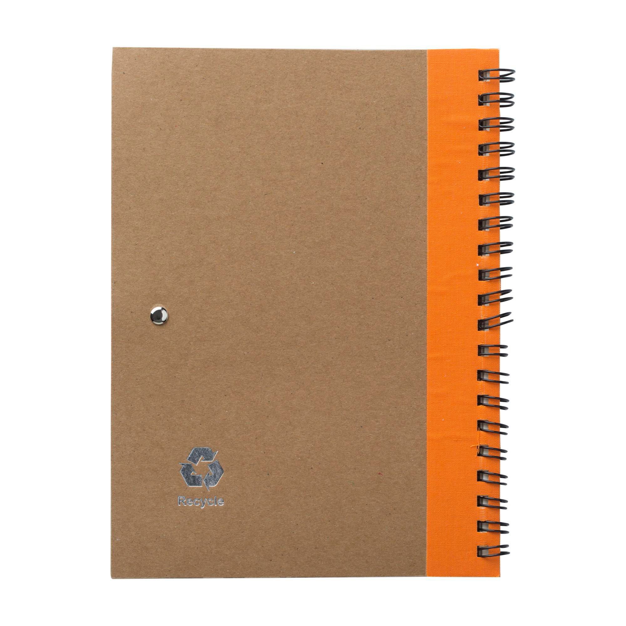 Cuaderno Stella | Cartón reciclado | Rayado | Bolígrafo