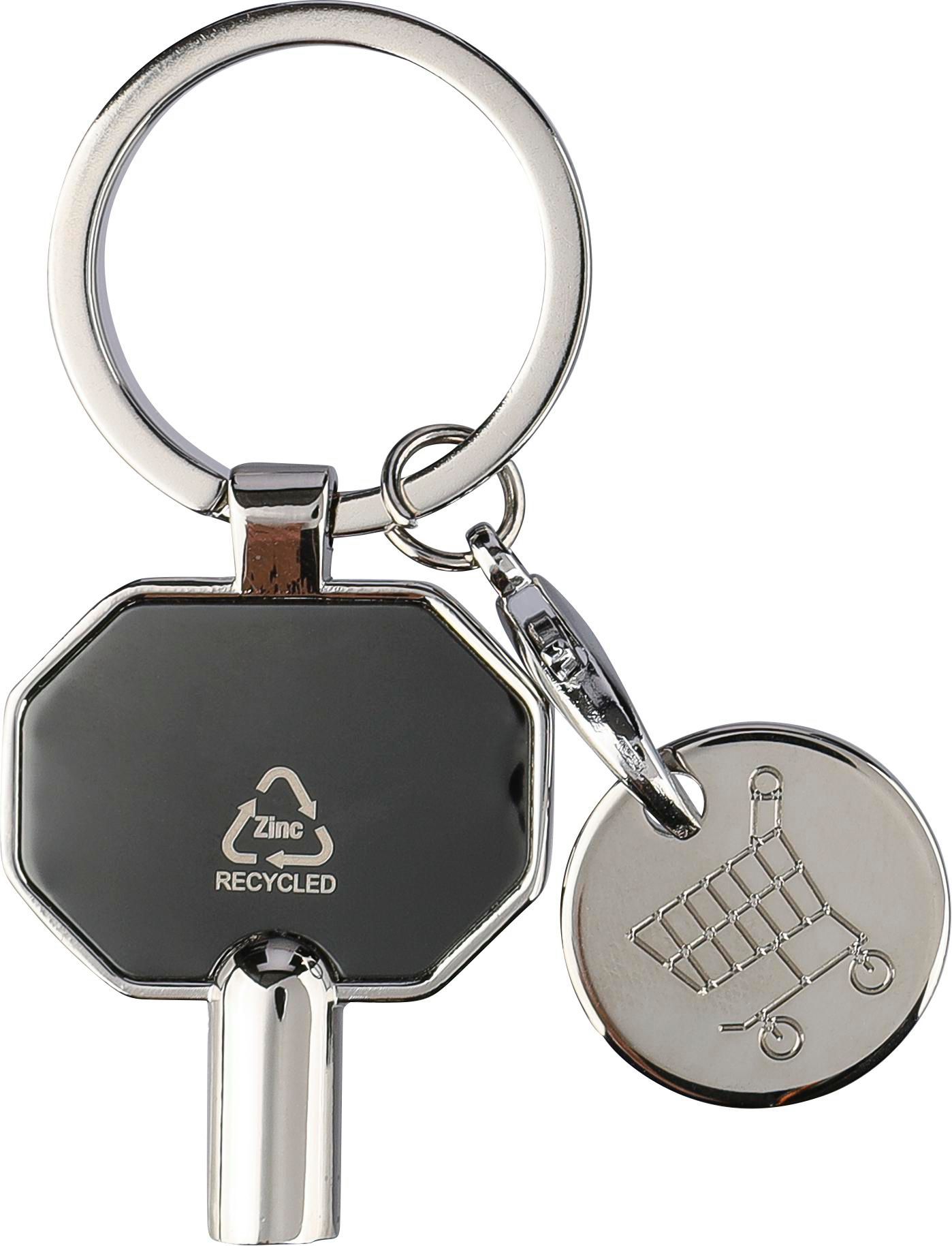 Key chain with radiator key Mara | Recycled | Shopping coin