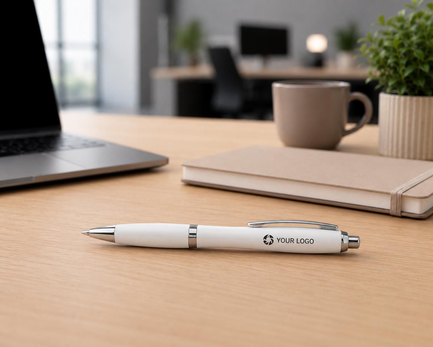 Ballpen Newport | Recycled | Rubber grip