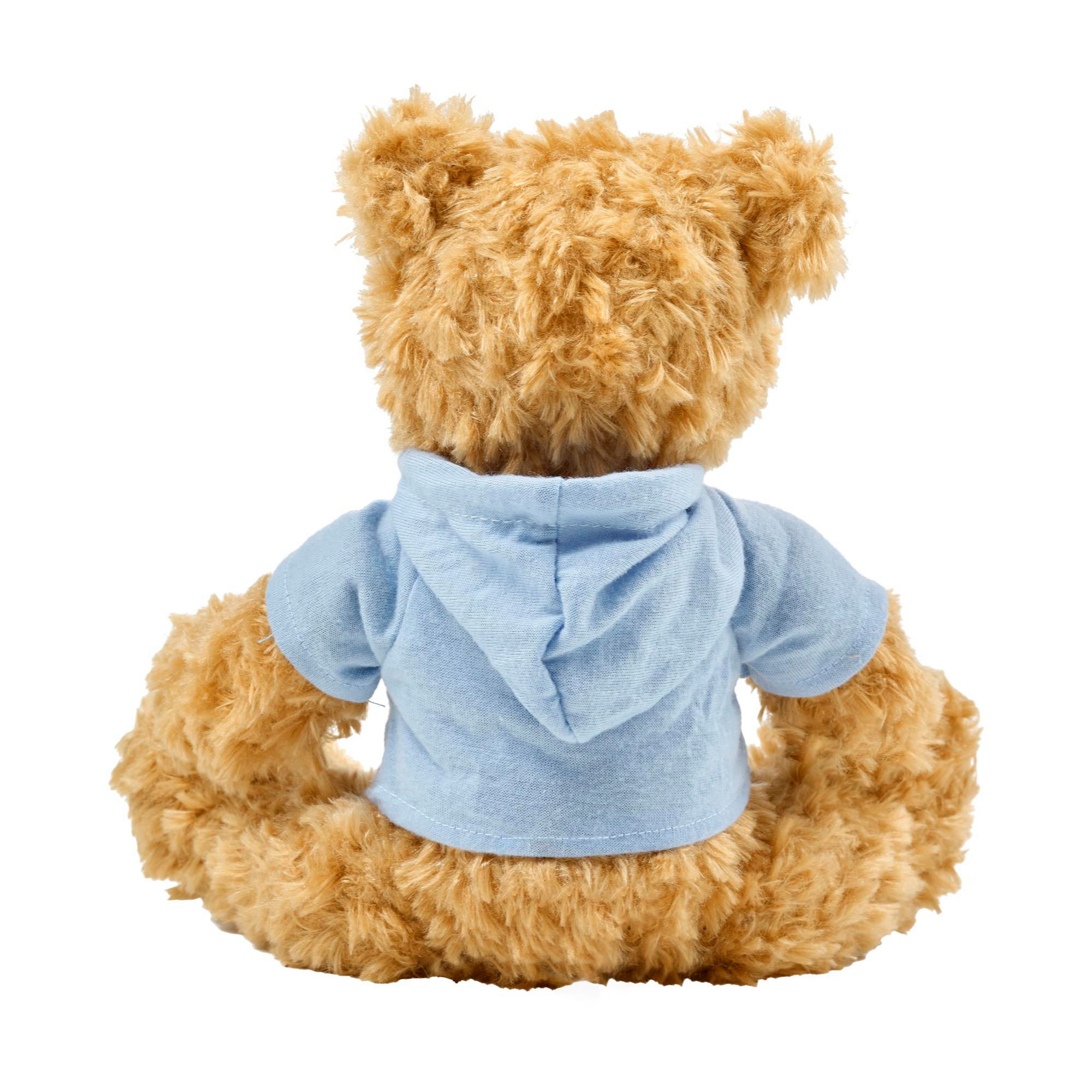 Oso de peluche con sudadera Monty