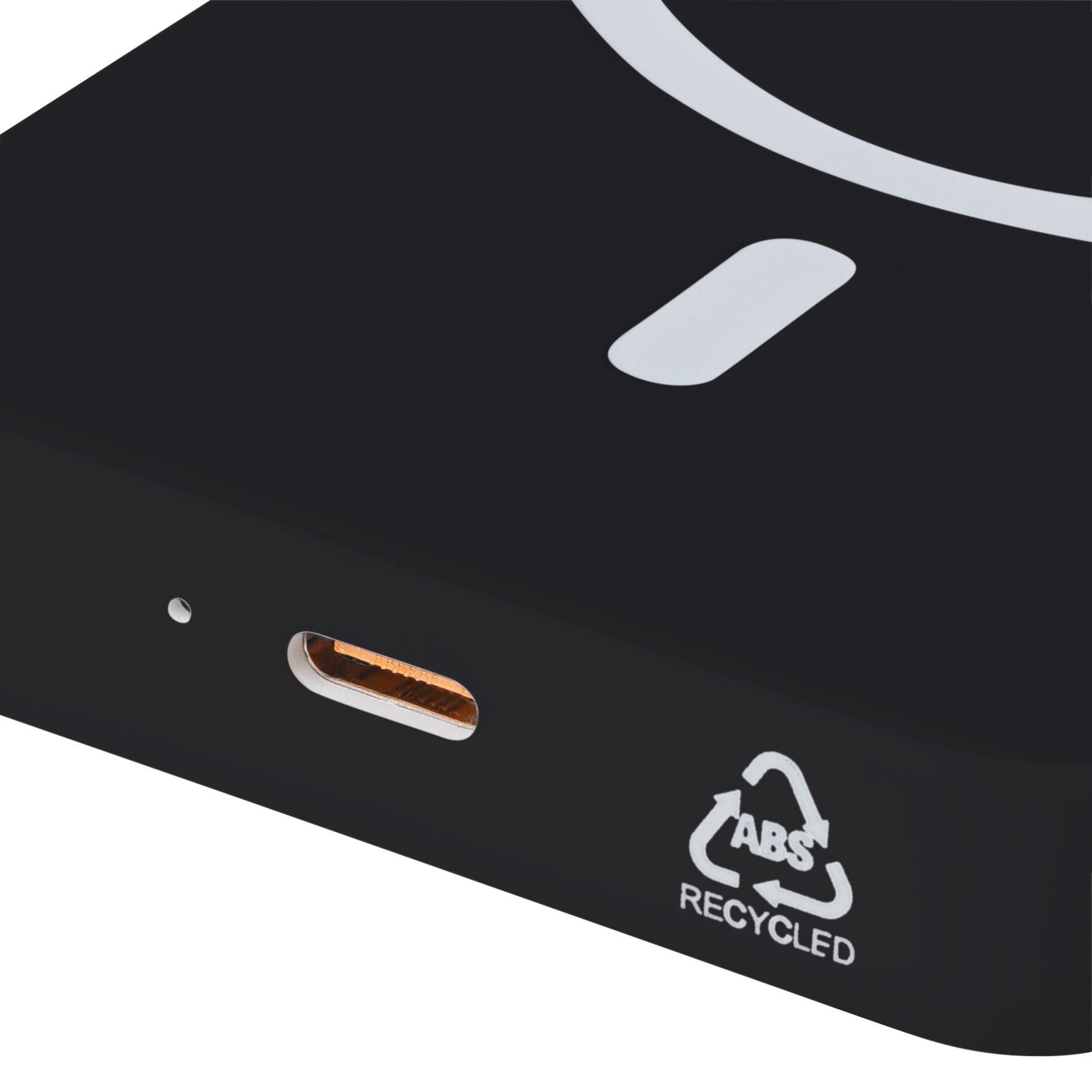 Wireless charger power bank Miren | Recycled | 5,000 mAh | MagSafe compatible