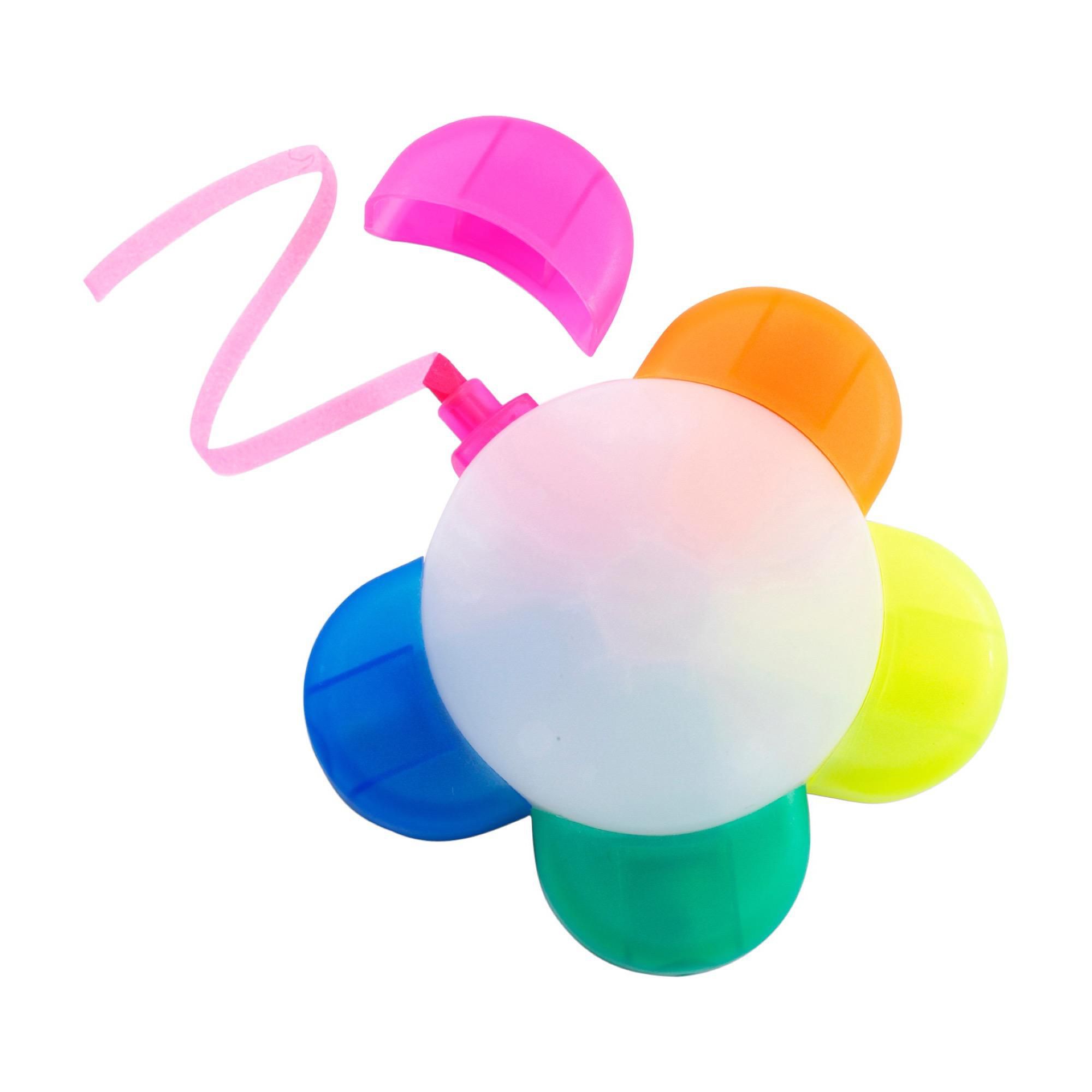 Highlighter set Brodie | Plastic | 5 colors