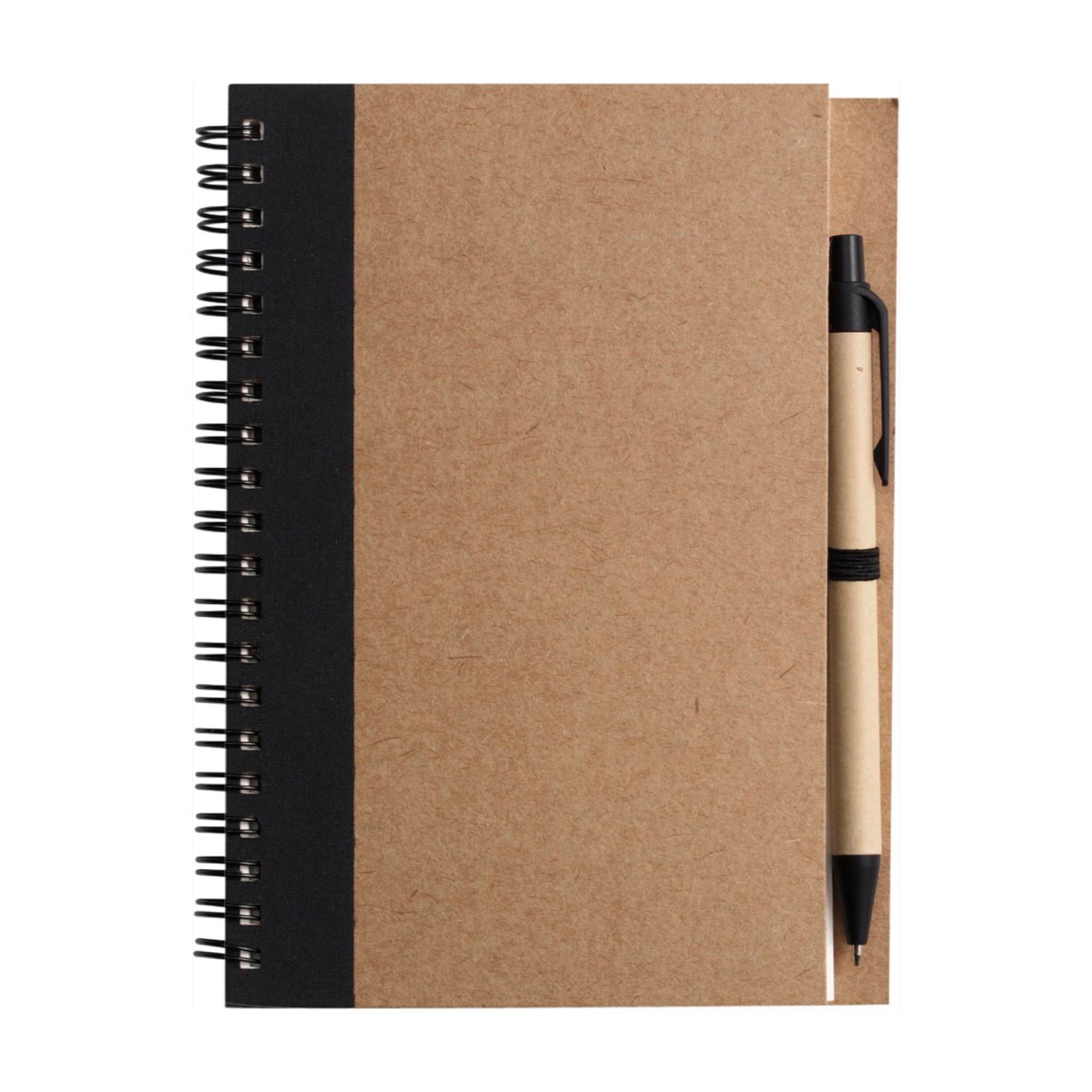 Notebook Stella | Recycled cardboard | Lined | With ballpen