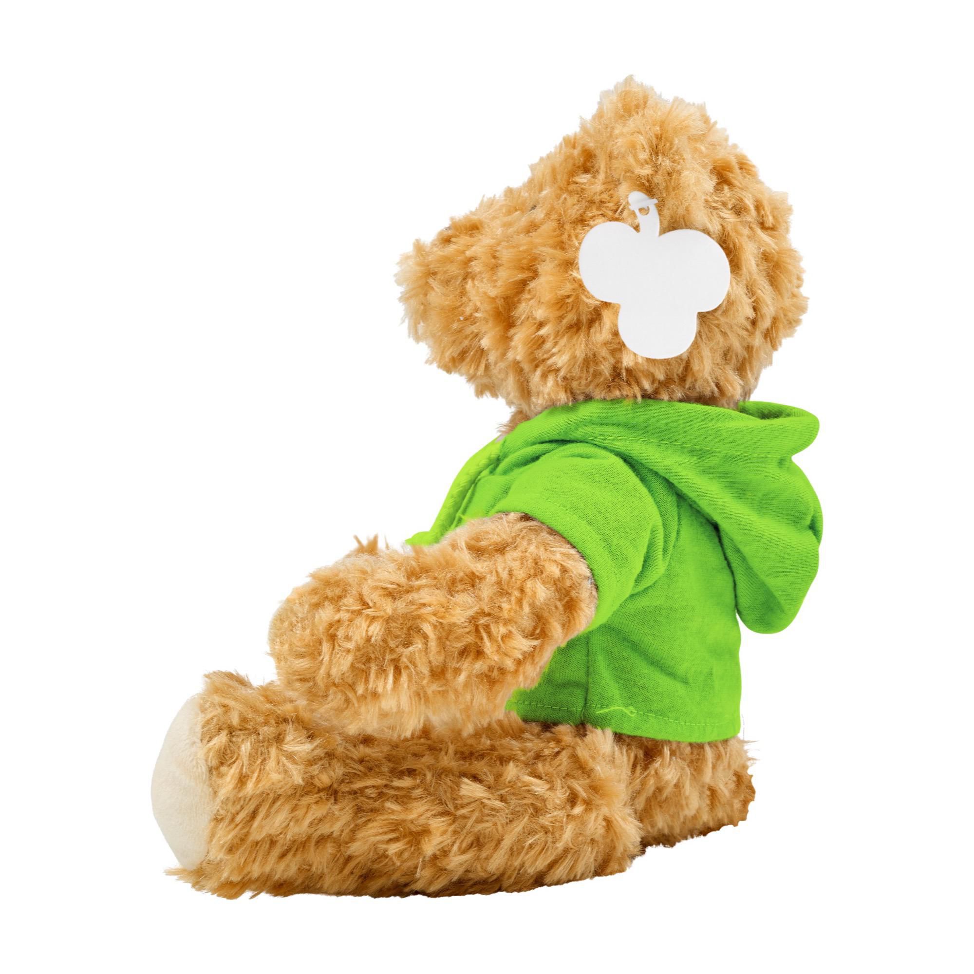 Oso de peluche con sudadera Monty